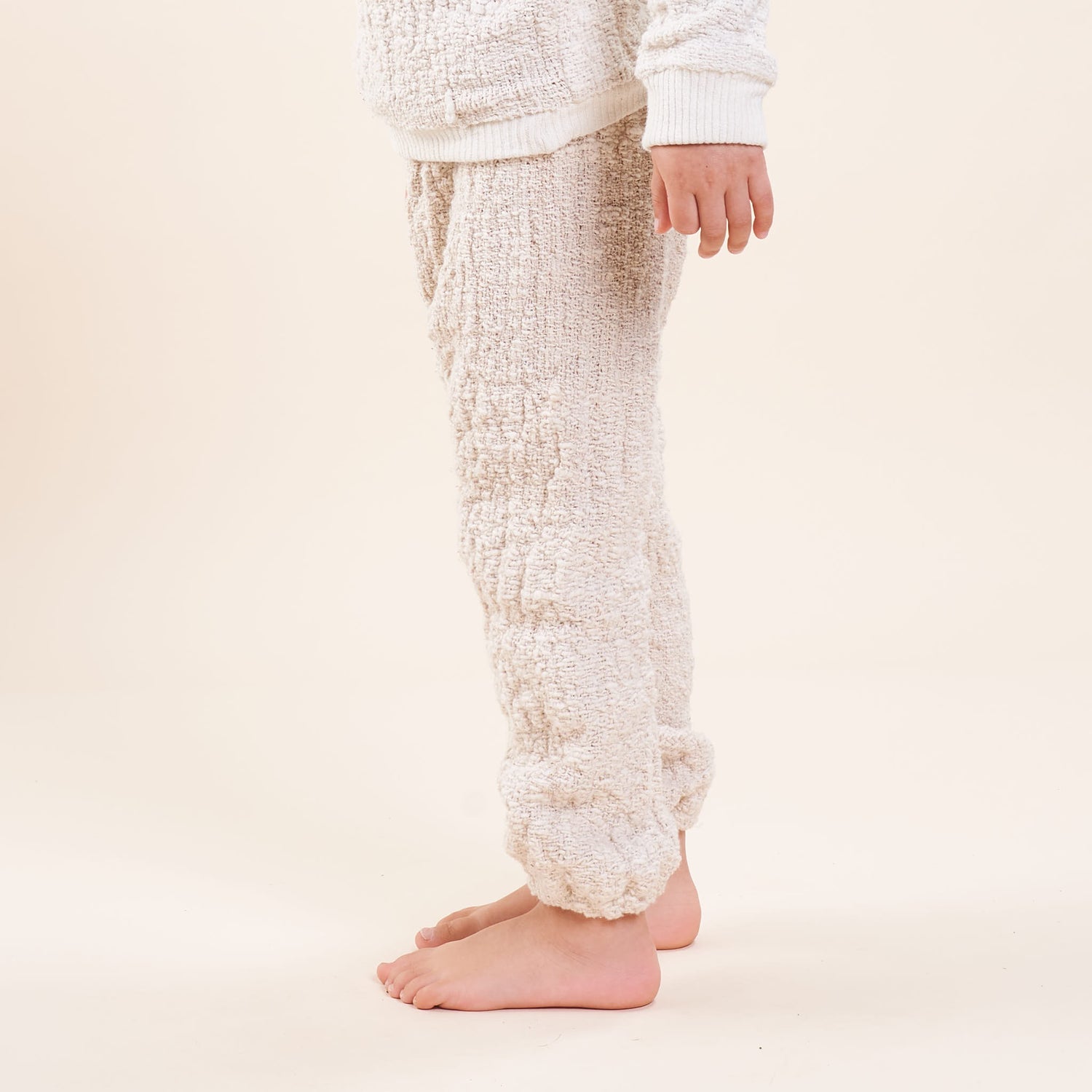 Kids' Easy Jogger, Undyed Handspun Natural Cotton