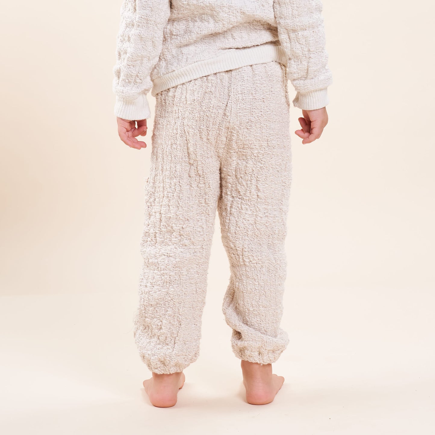Kids' Easy Jogger, Undyed Handspun Natural Cotton