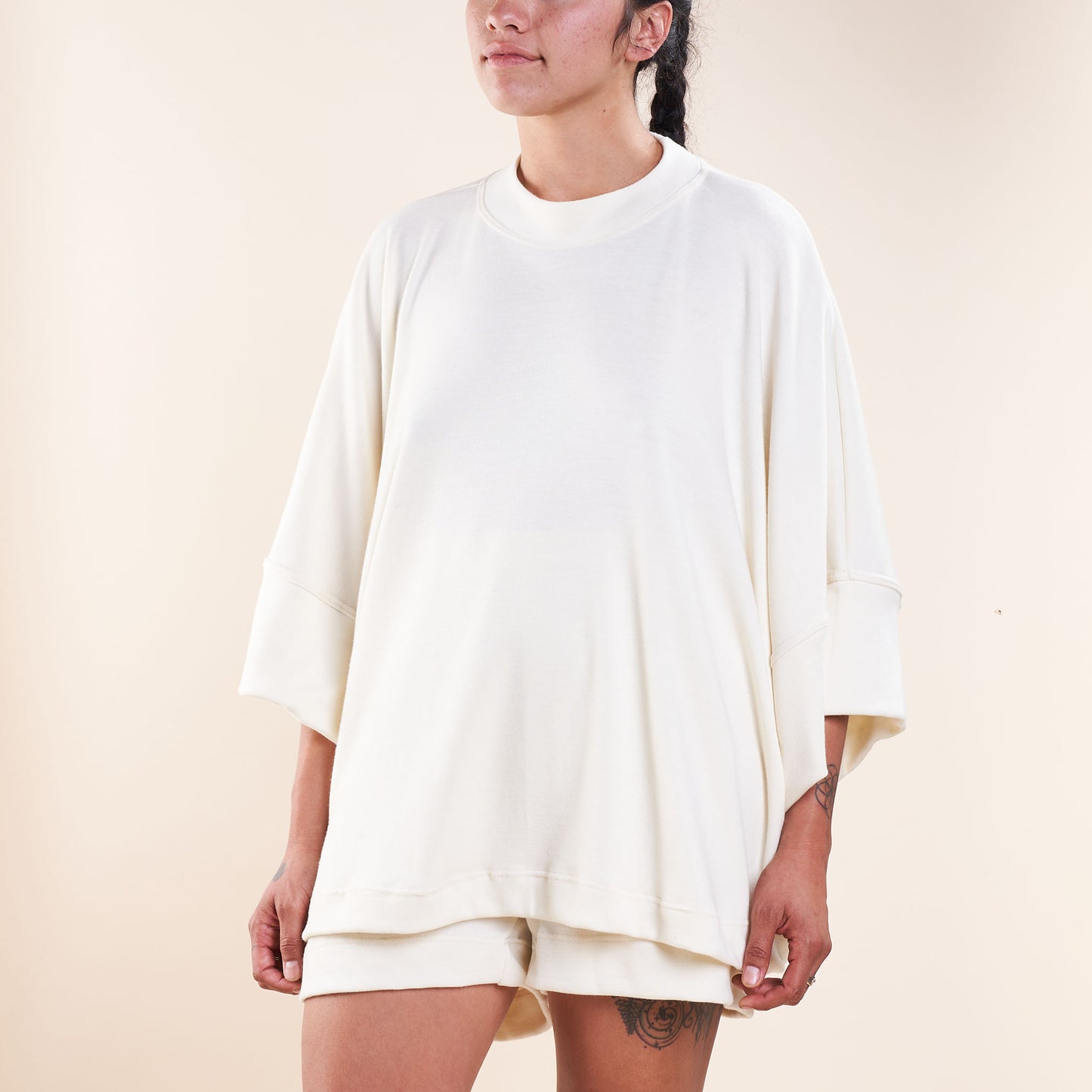 Cove Tunic, Undyed Merino Wool
