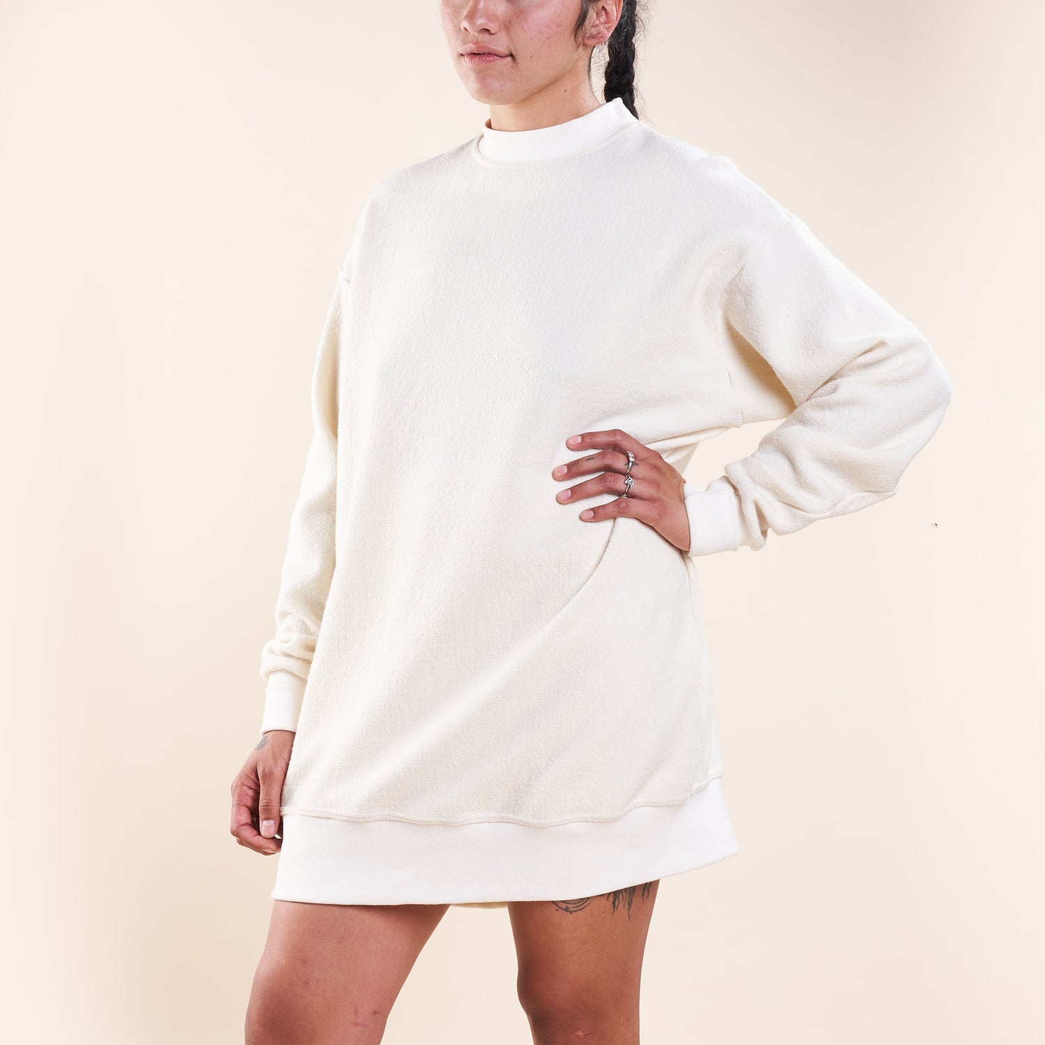 Generous Sweatshirt, Undyed Climate Beneficial™ Wool
