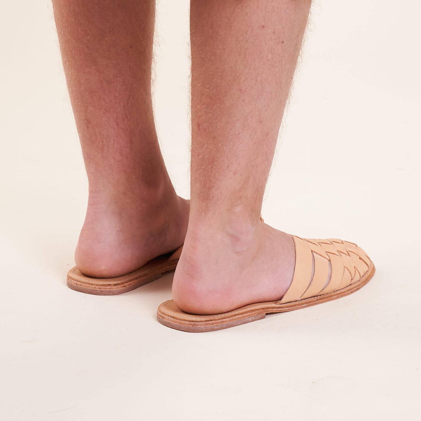 Basket Slide, Undyed Vegetable Tanned Leather