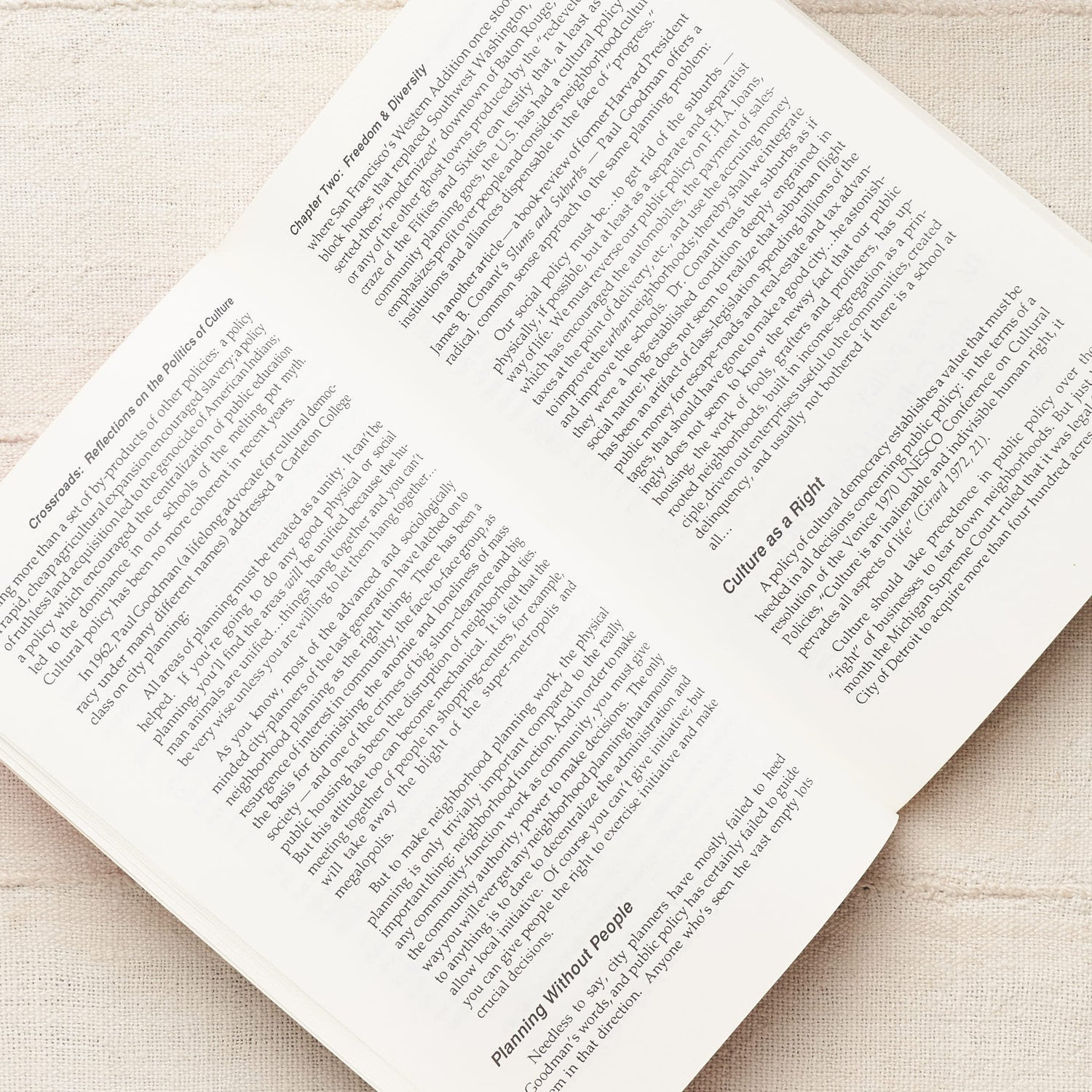 Crossroads: Reflections on the Politics of Culture