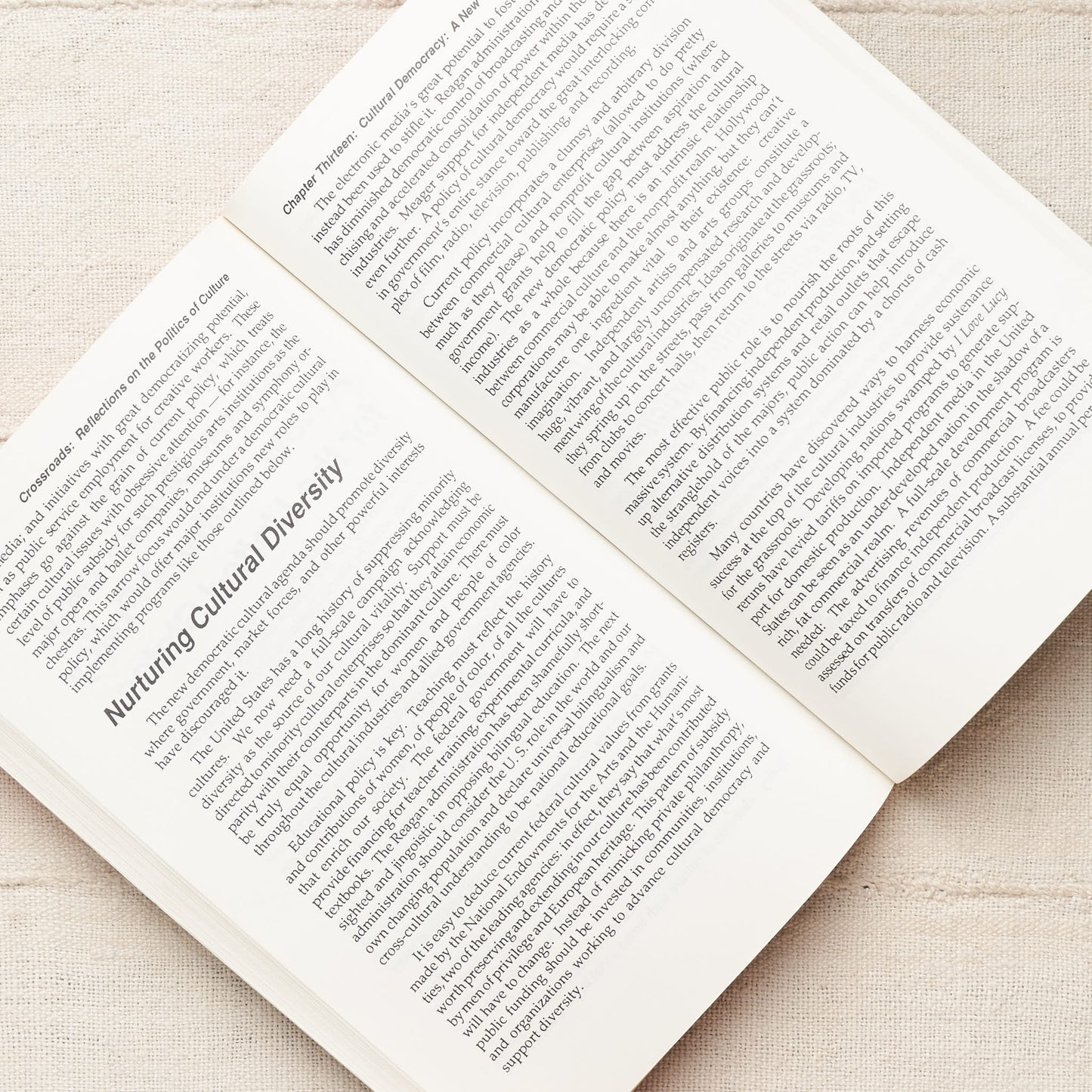 Crossroads: Reflections on the Politics of Culture