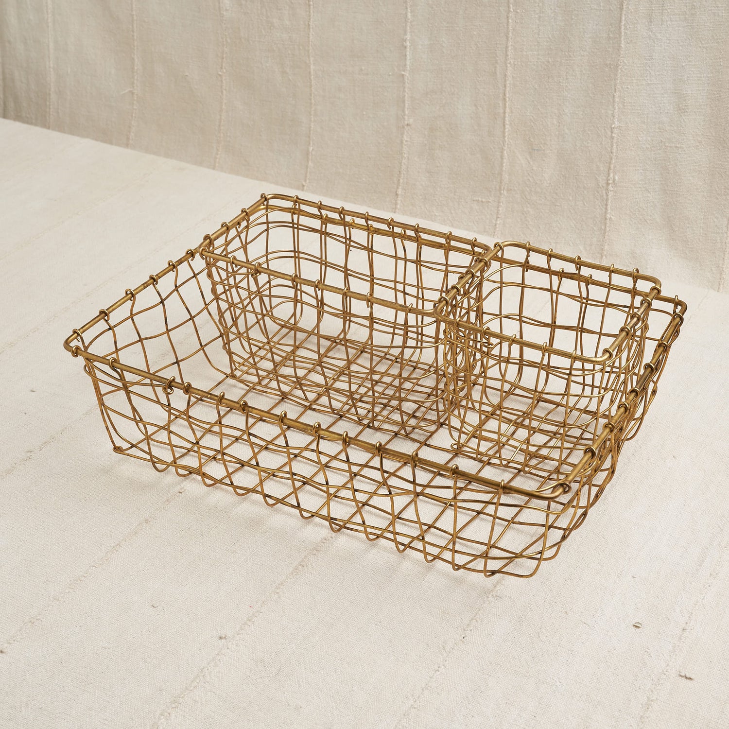 Brass Wire Basket
