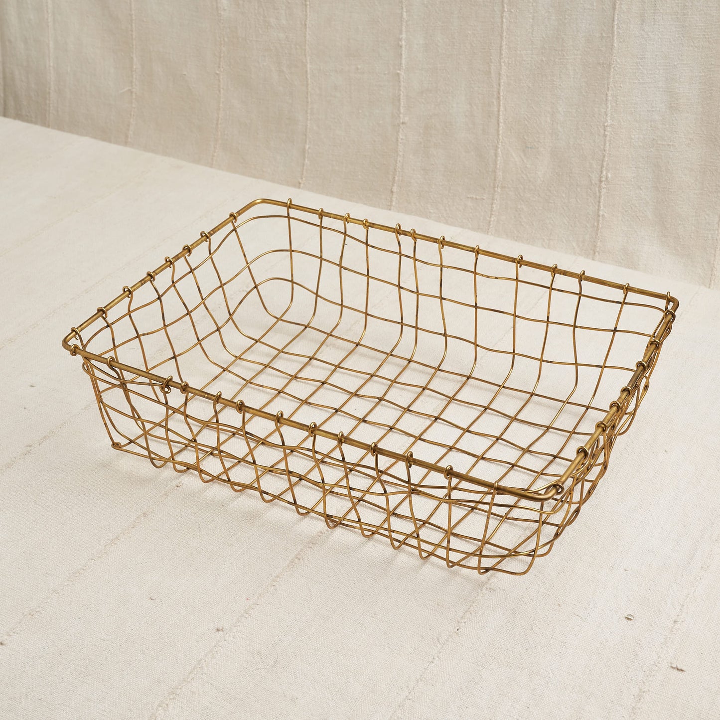 Brass Wire Basket