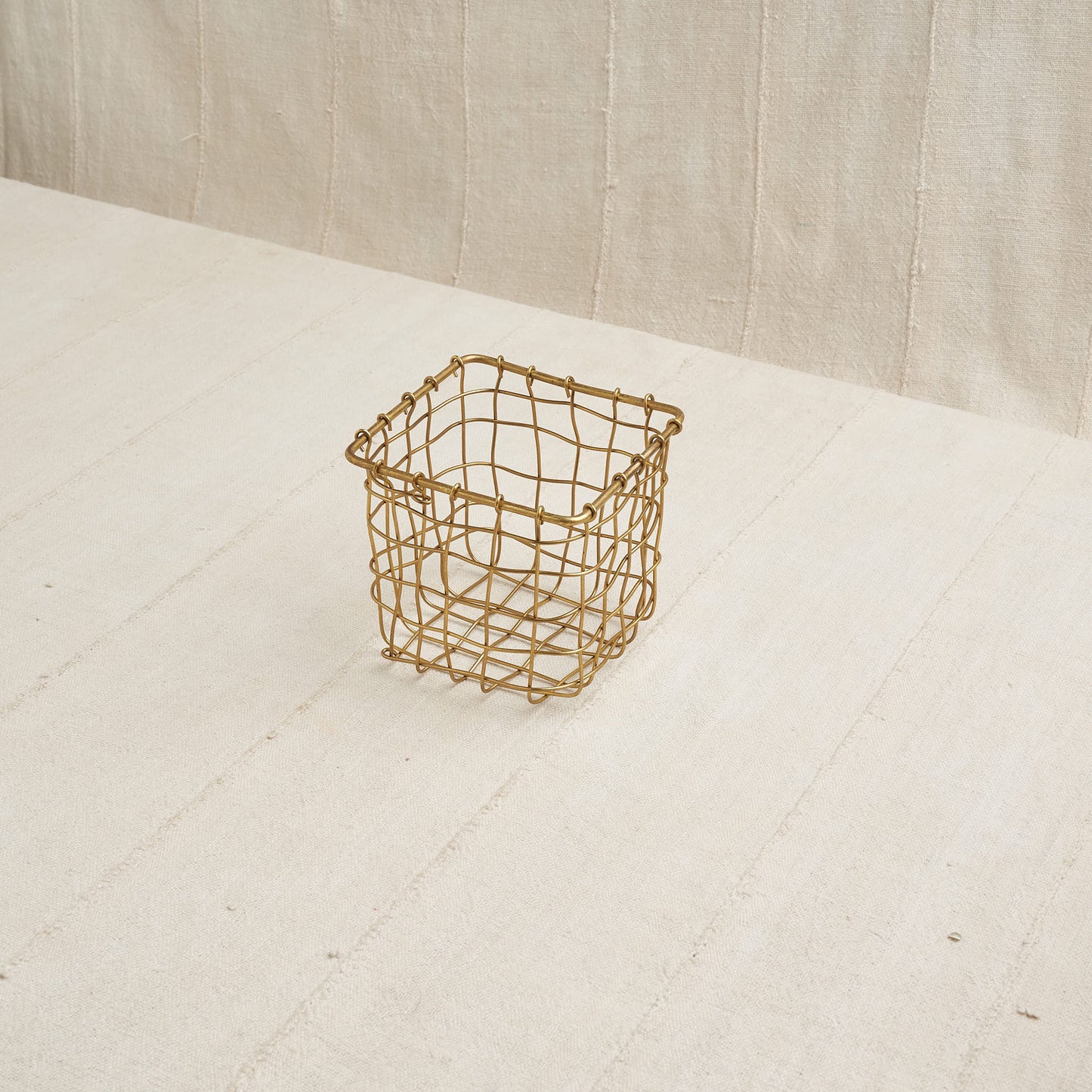 Brass Wire Basket