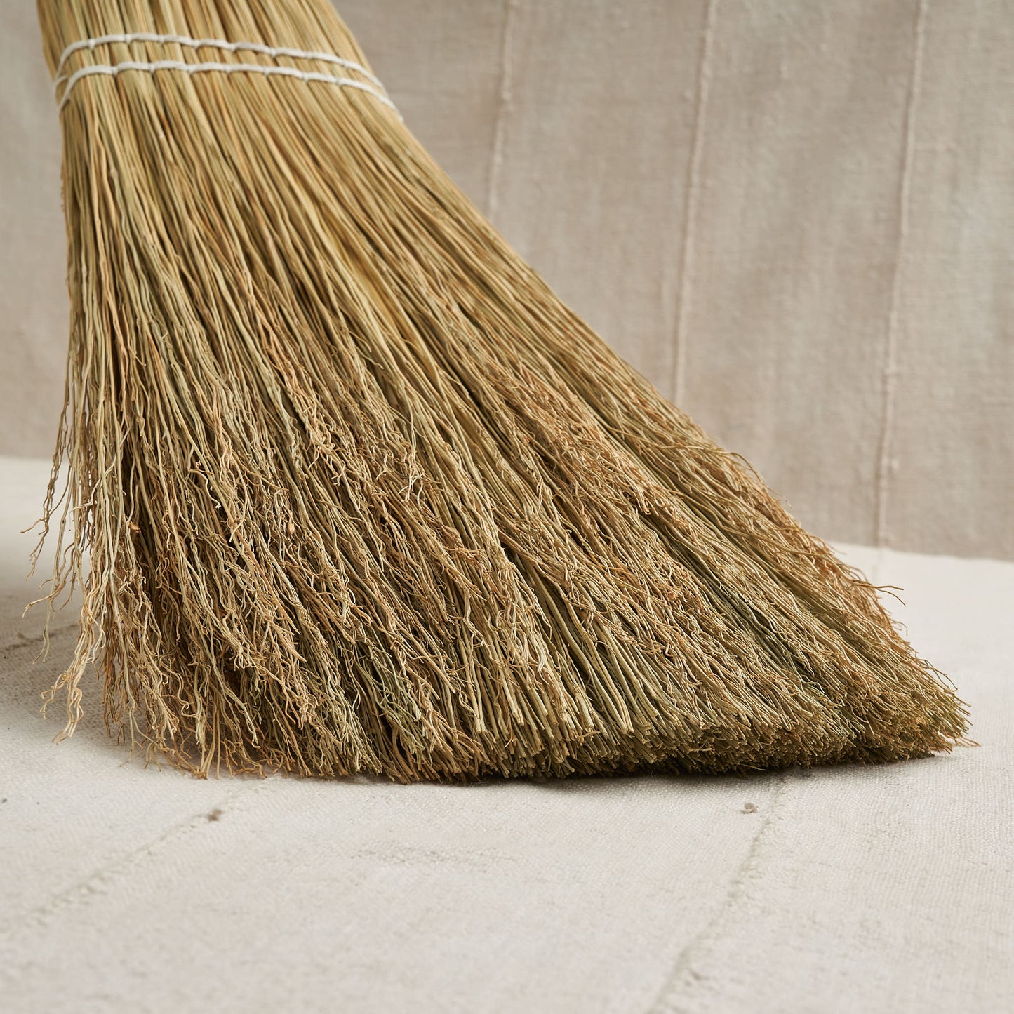 Shaker Broom, Natural Bristle