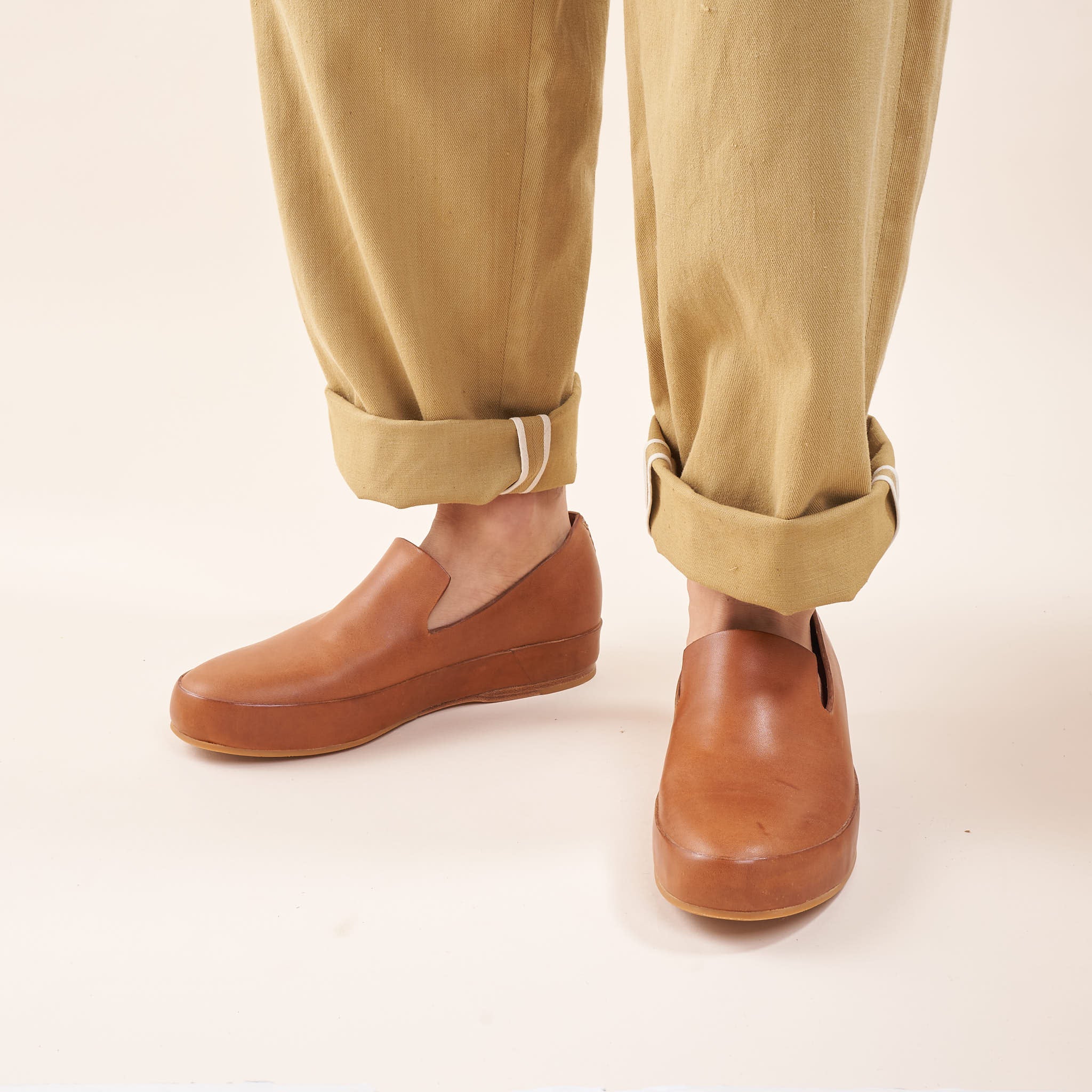 FEIT Hand-Sewn Slip-On in Vegetable Tanned Leather – Housework