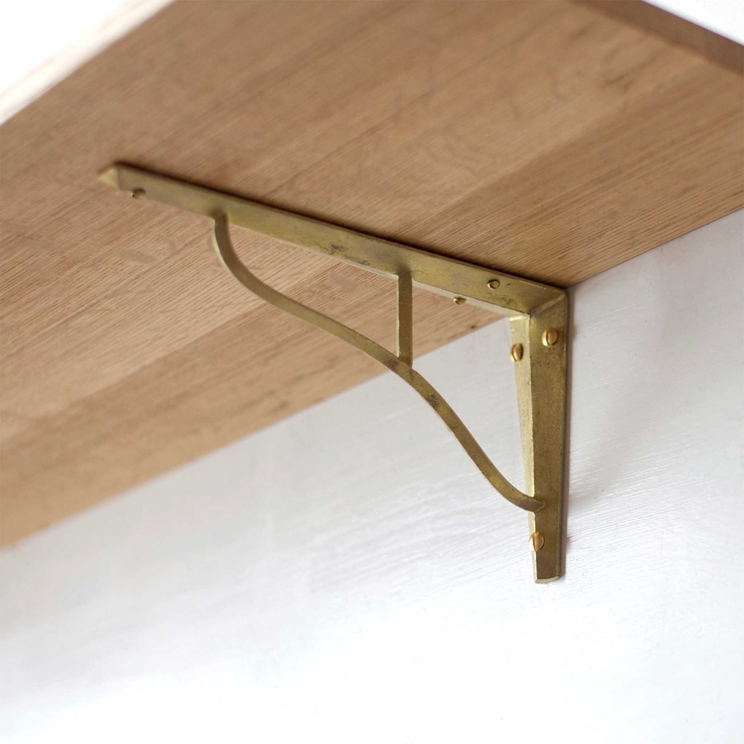 Ihada Brass Shelf Brackets