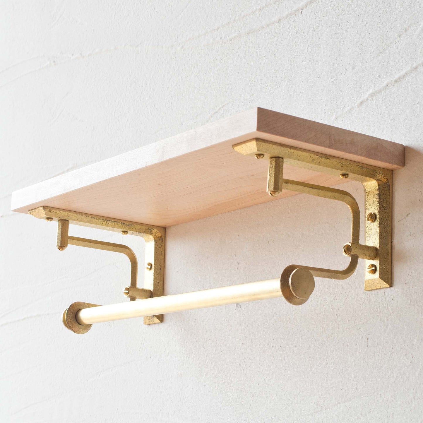 Ihada Brass Pipe Towel Hangers