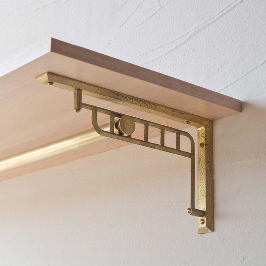 Ihada Brass Shelf Brackets