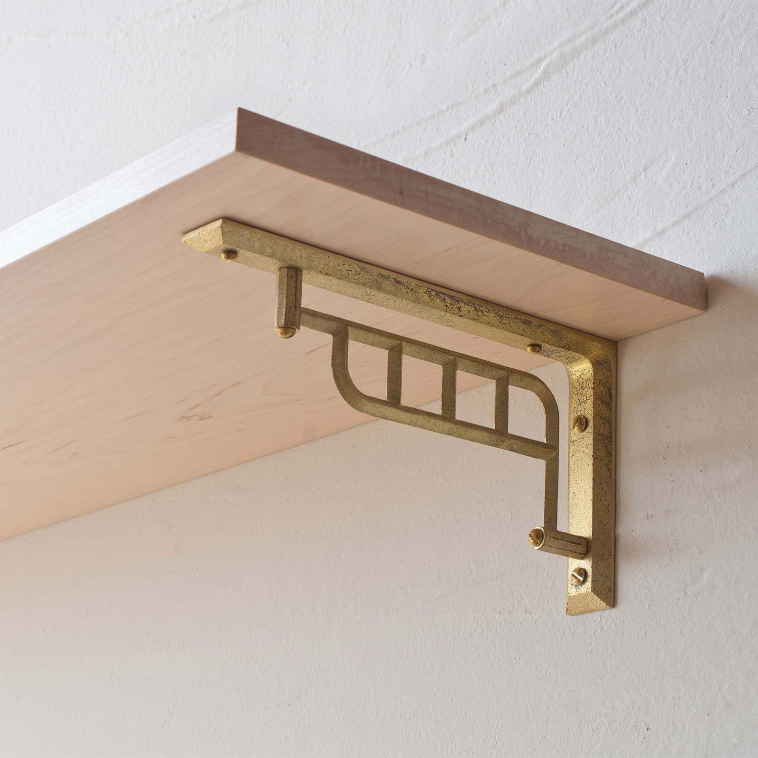 Ihada Brass Shelf Brackets