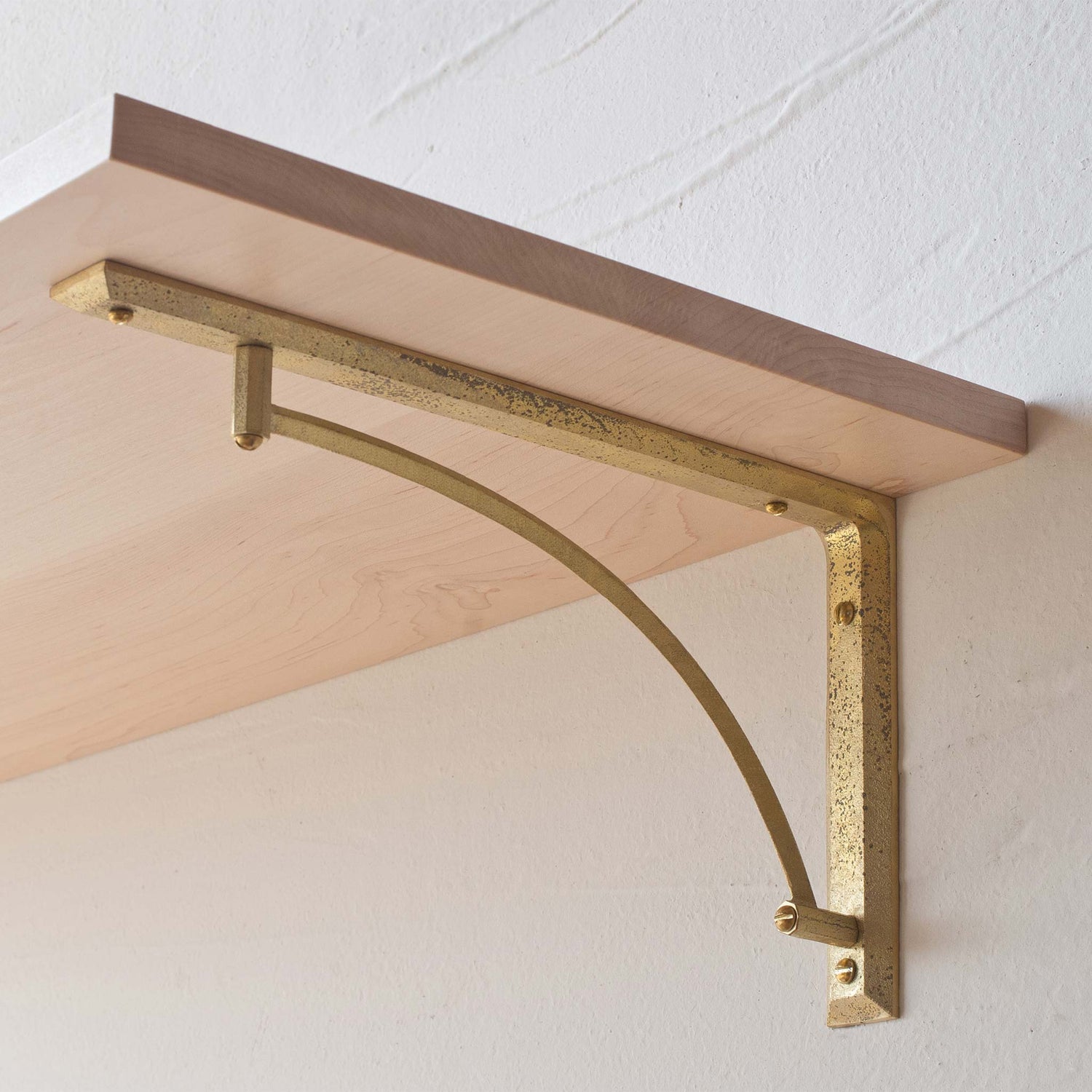 Ihada Brass Shelf Brackets