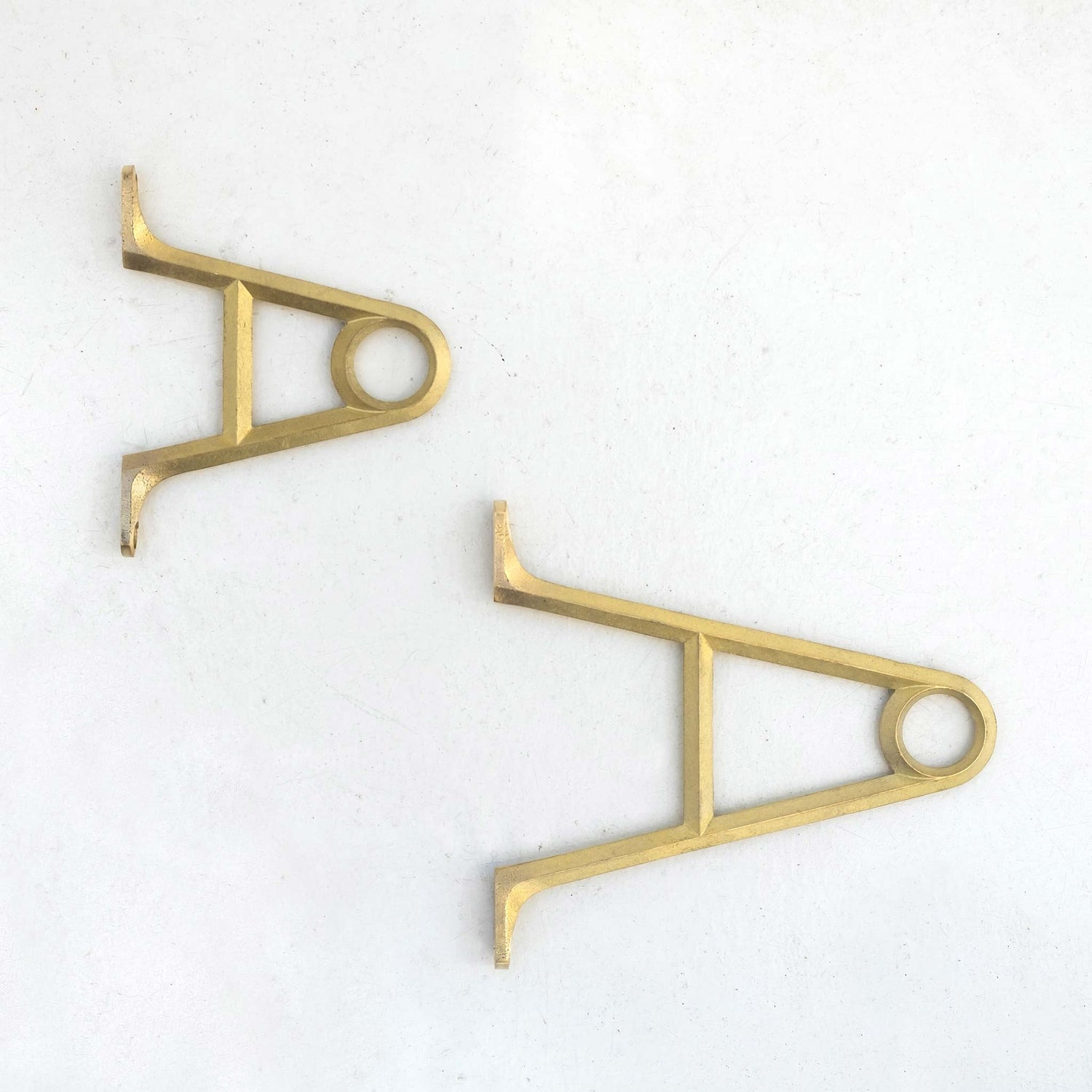 Ihada Brass Pipe Towel Hangers