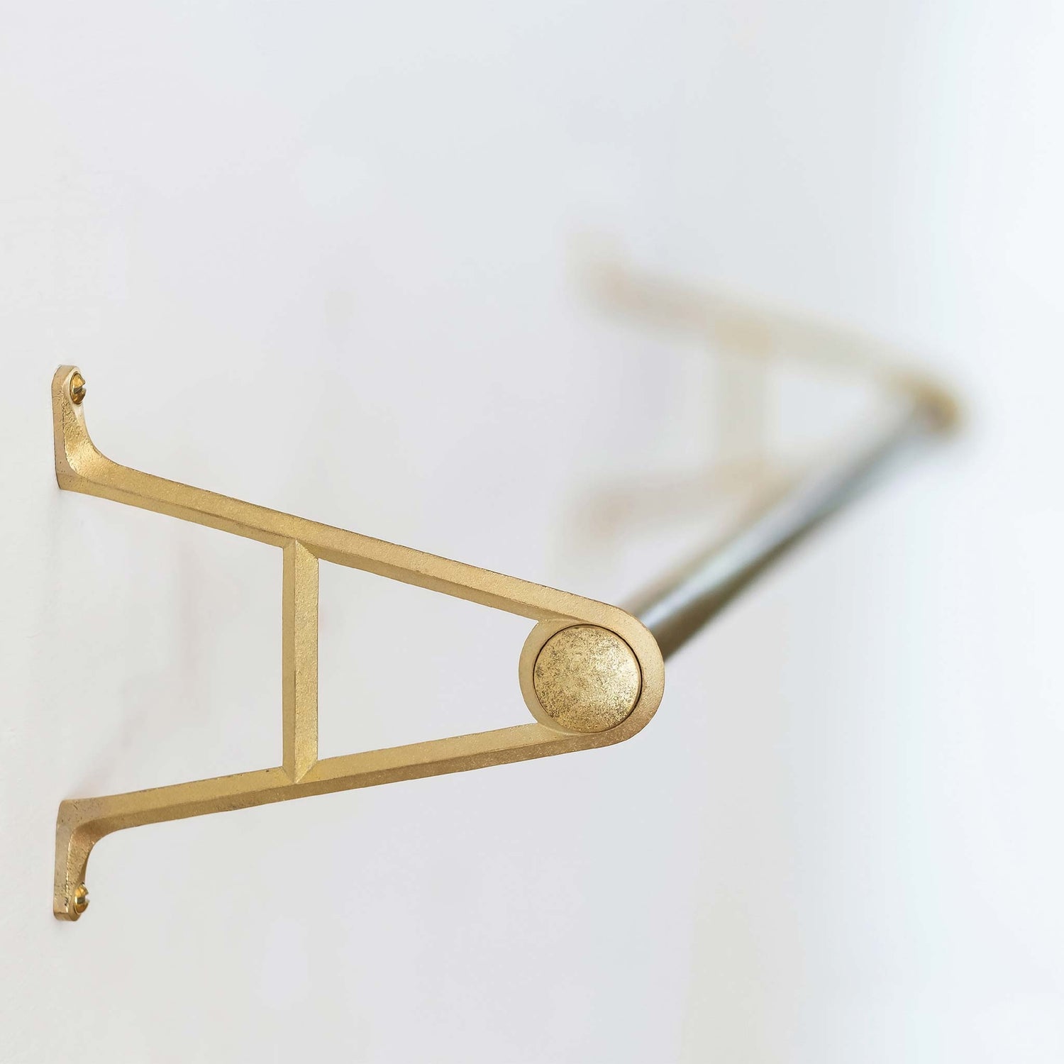 Ihada Brass Pipe Towel Hangers