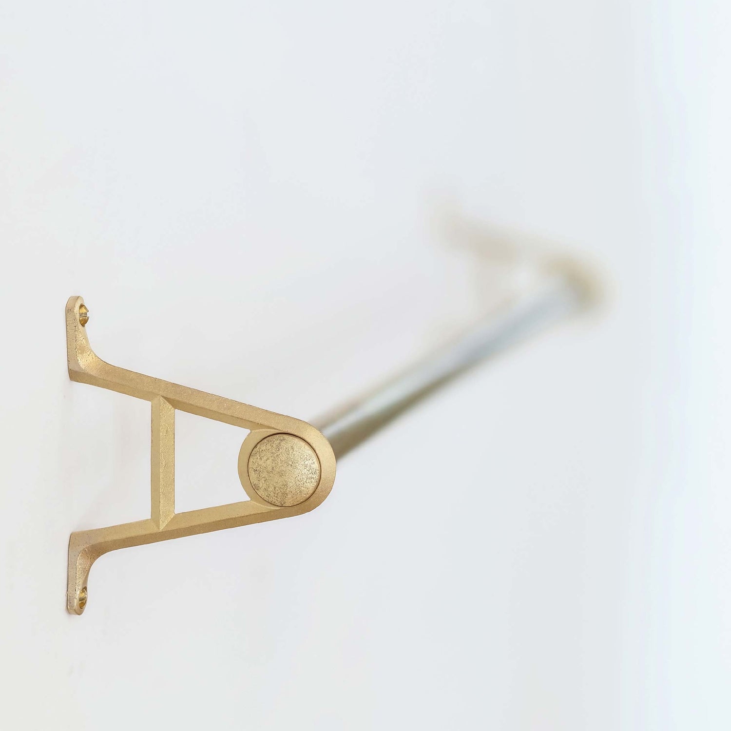 Ihada Brass Pipe Towel Hangers