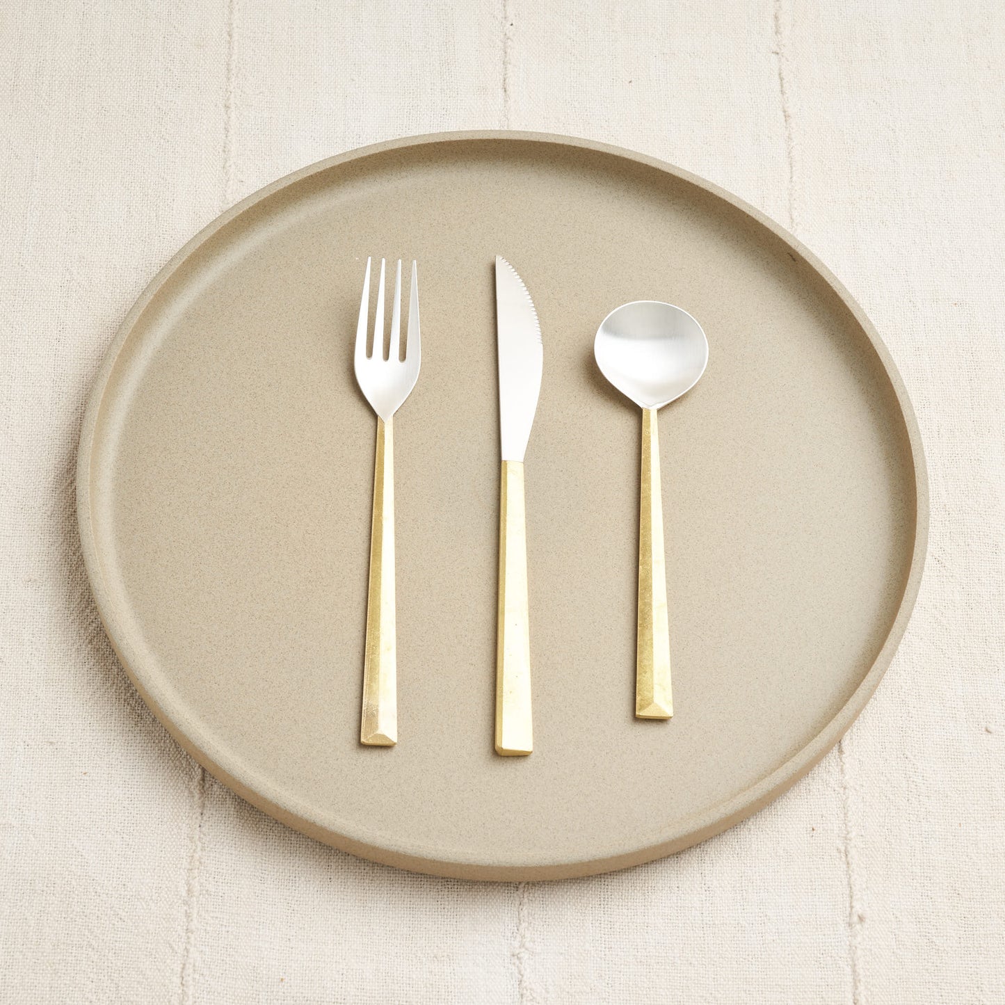 Ihada Silver Plated Brass Cutlery Set