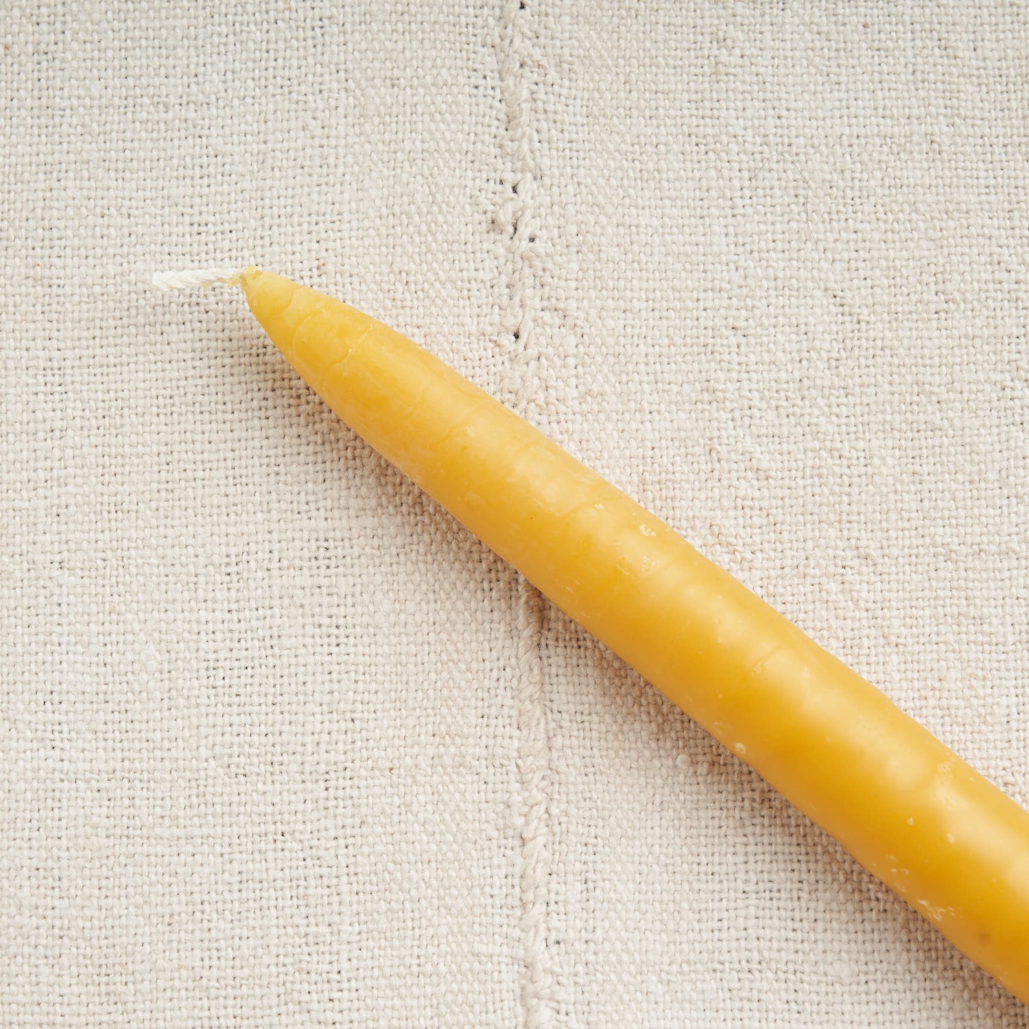 Hand-Dipped Pure Beeswax Taper Candles