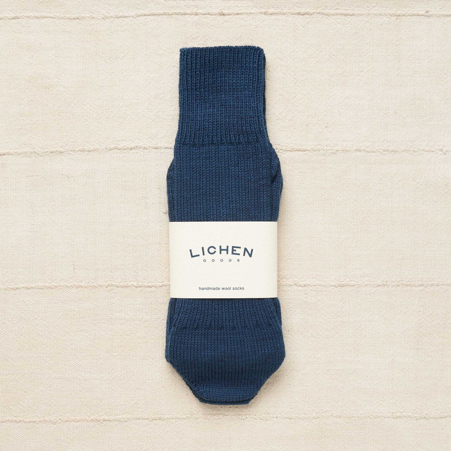 100% Wool Socks, Indigo