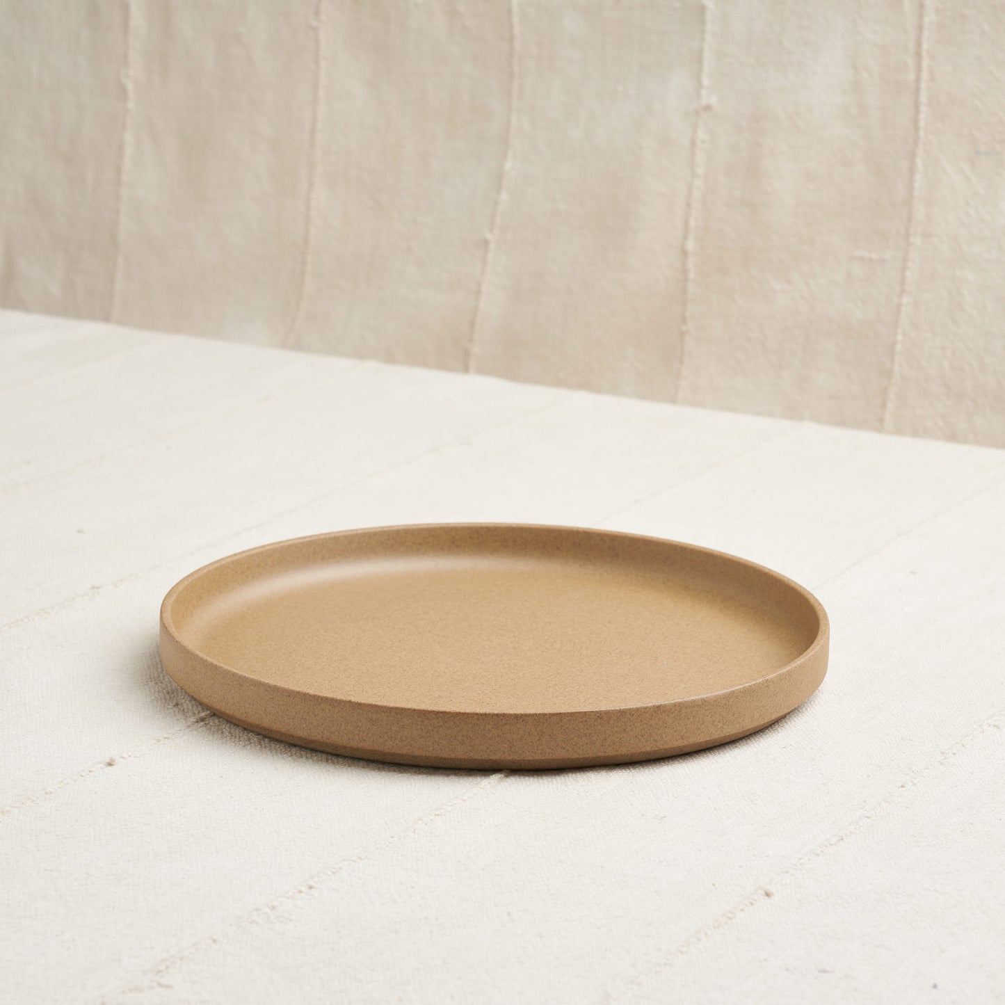 Plate, Unglazed Porcelain