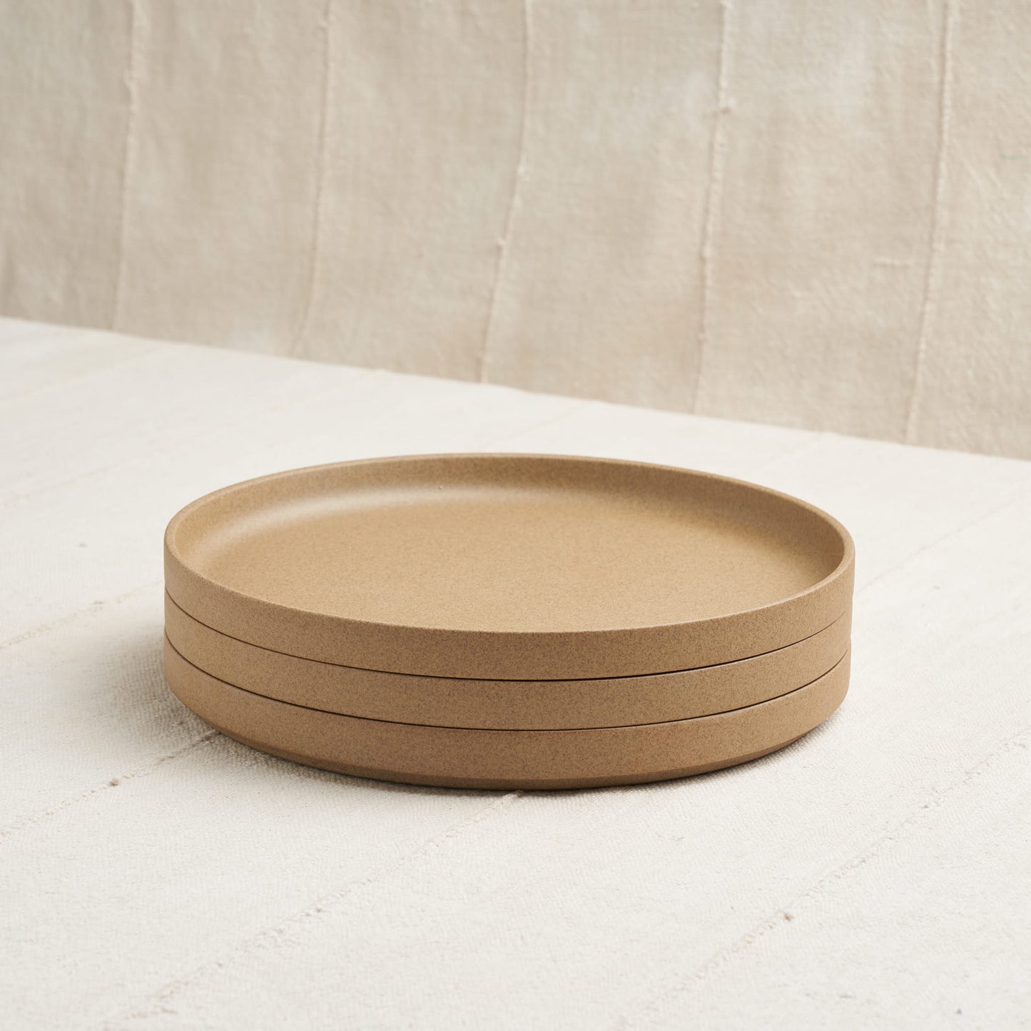 Plate, Unglazed Porcelain