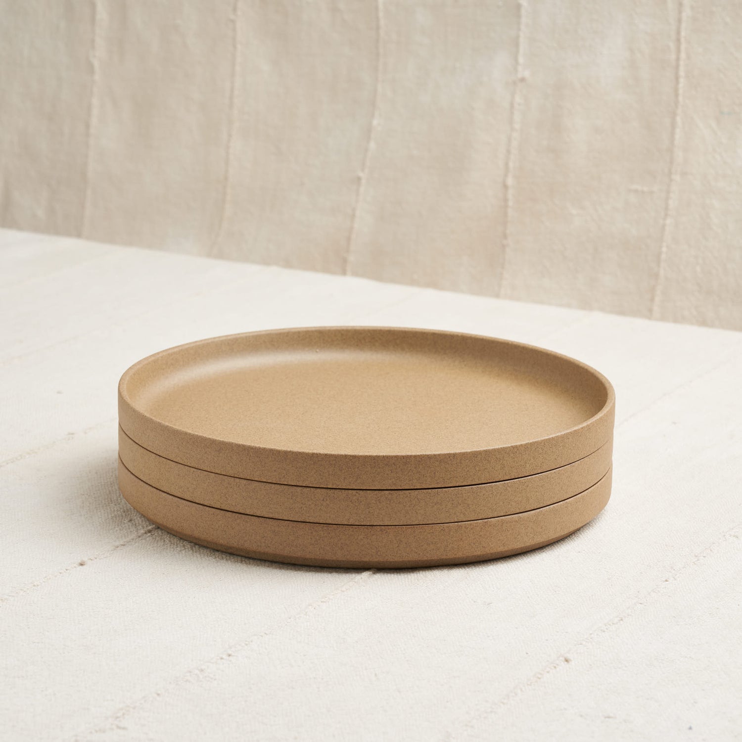 Plate, Unglazed Porcelain