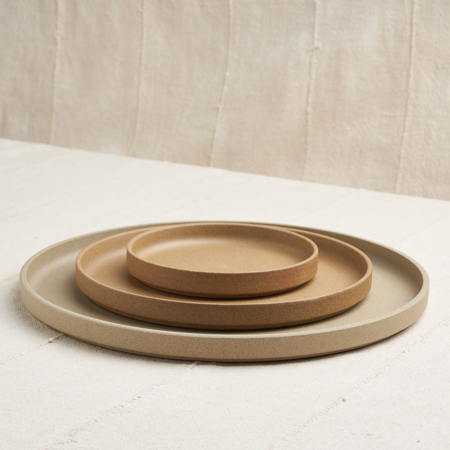 Plate, Unglazed Porcelain