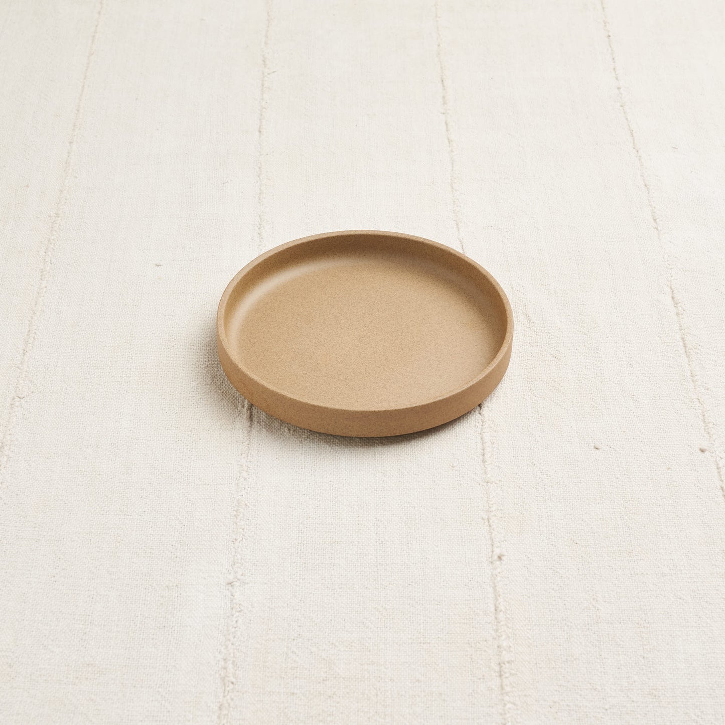 Plate, Unglazed Porcelain