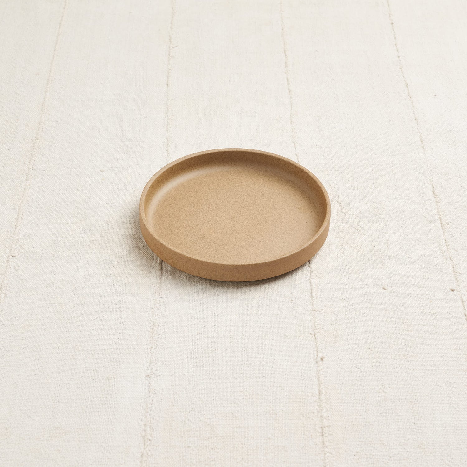 Plate, Unglazed Porcelain