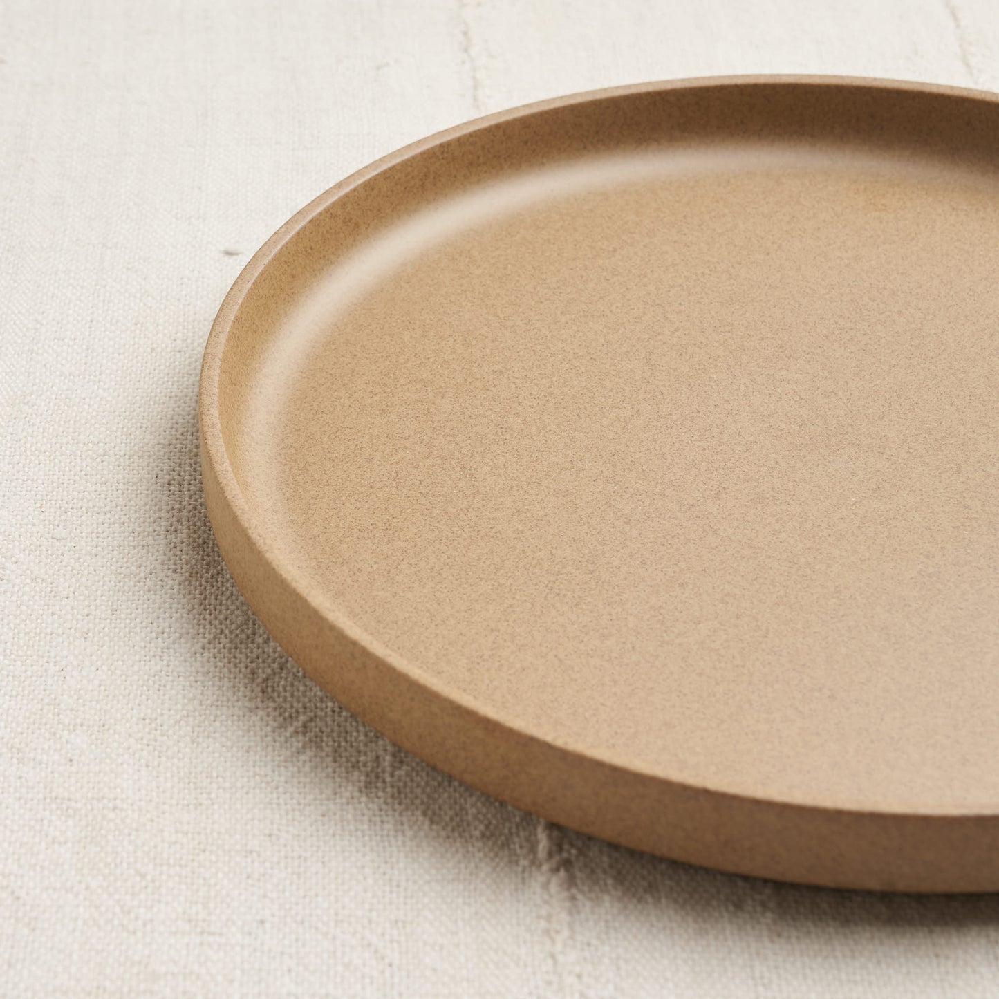 Plate, Unglazed Porcelain