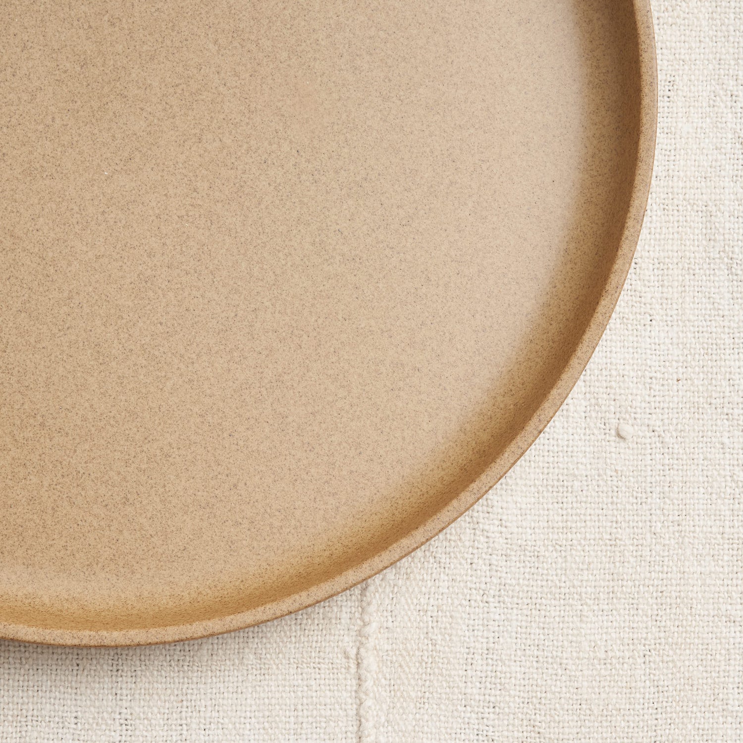 Plate, Unglazed Porcelain
