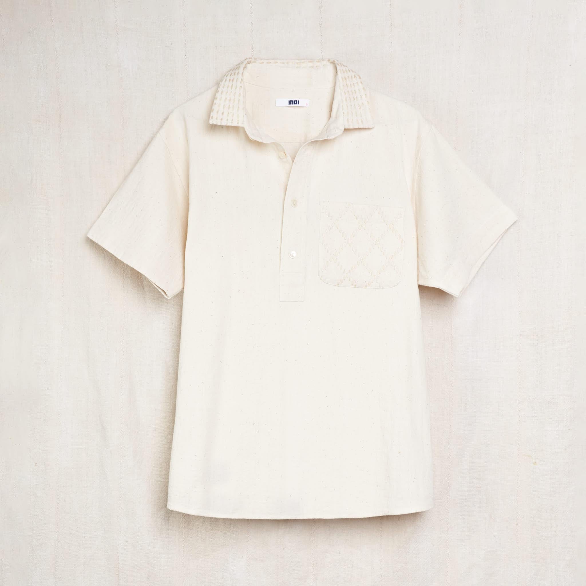 INDI + ASH | Cedar Shirt in Undyed Kala Cotton – Housework