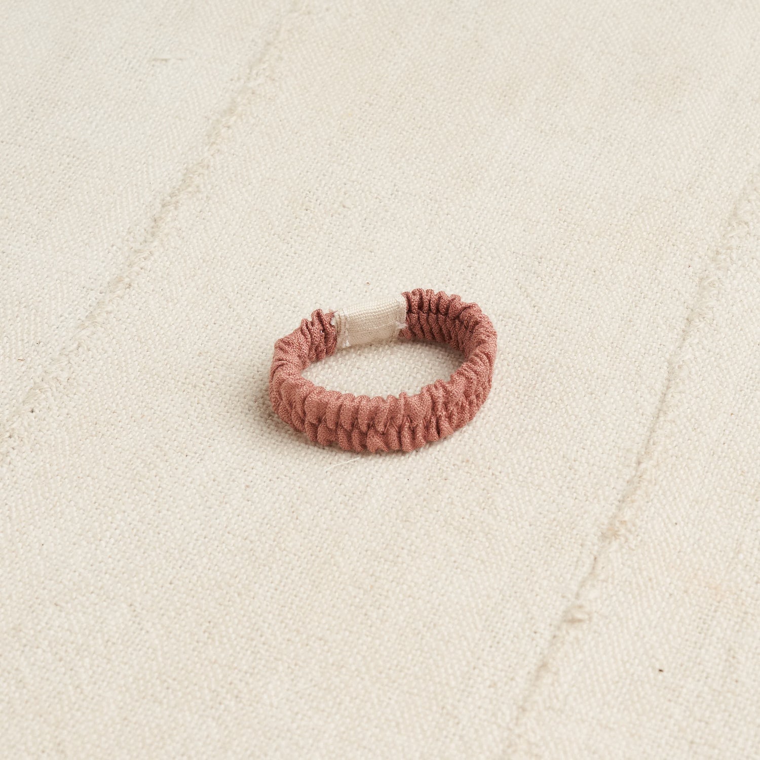 Naturally Dyed Silk Hair Tie Mini