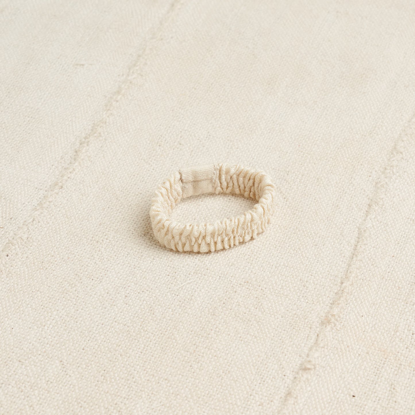 Naturally Dyed Silk Hair Tie Mini