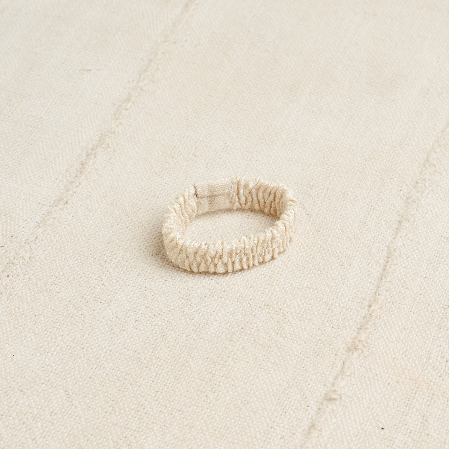 Naturally Dyed Silk Hair Tie Mini