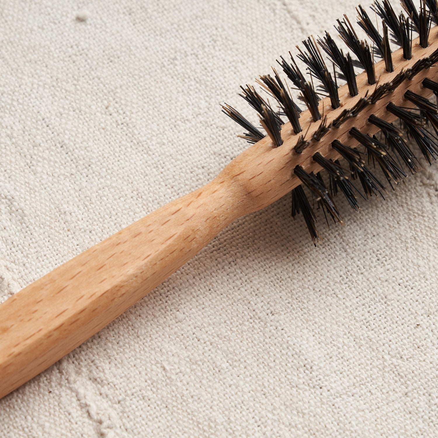 Boar Bristle Hairbrush, Full Round