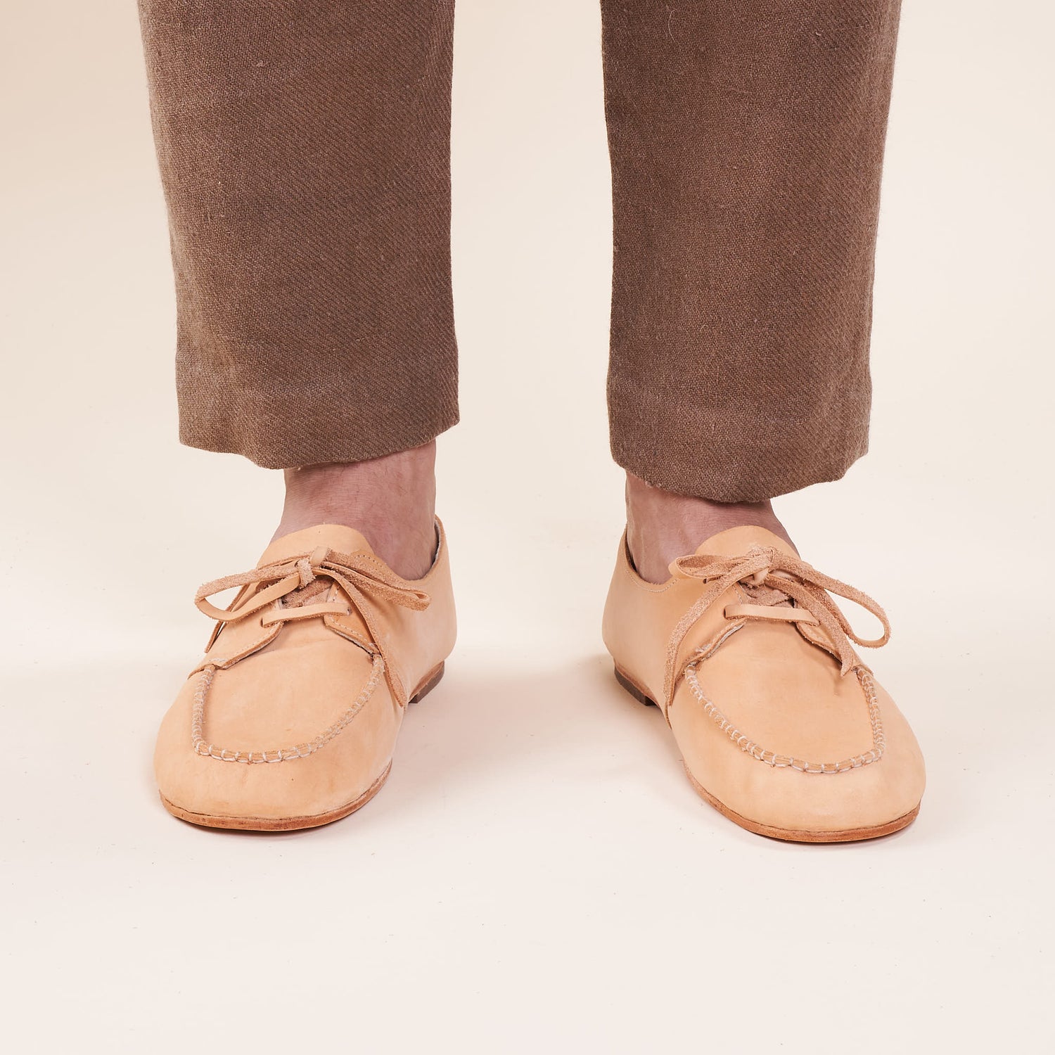 Moccasin, Vegetable Tanned Leather