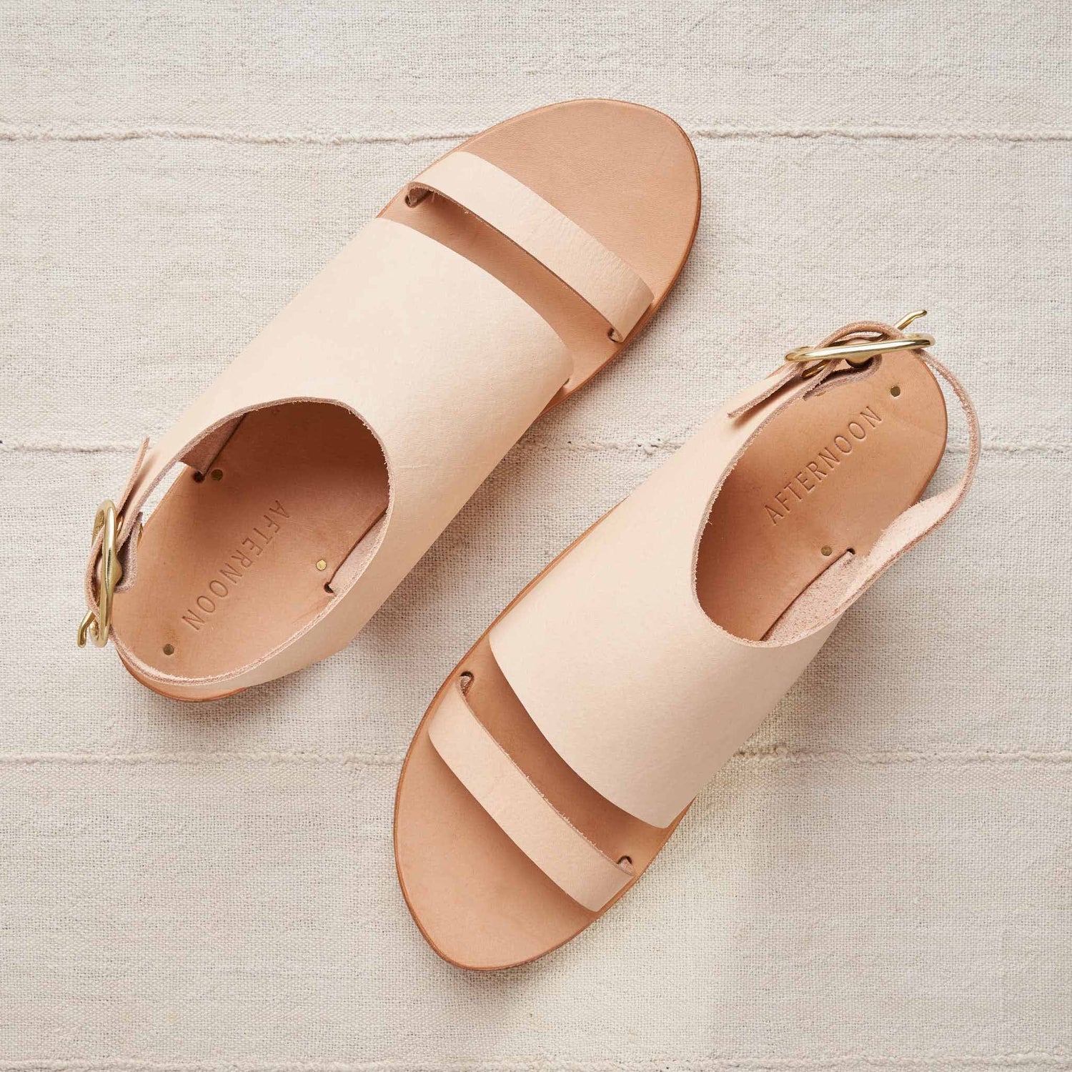 Canyon Sandal, Natural Vegetable Tanned Leather