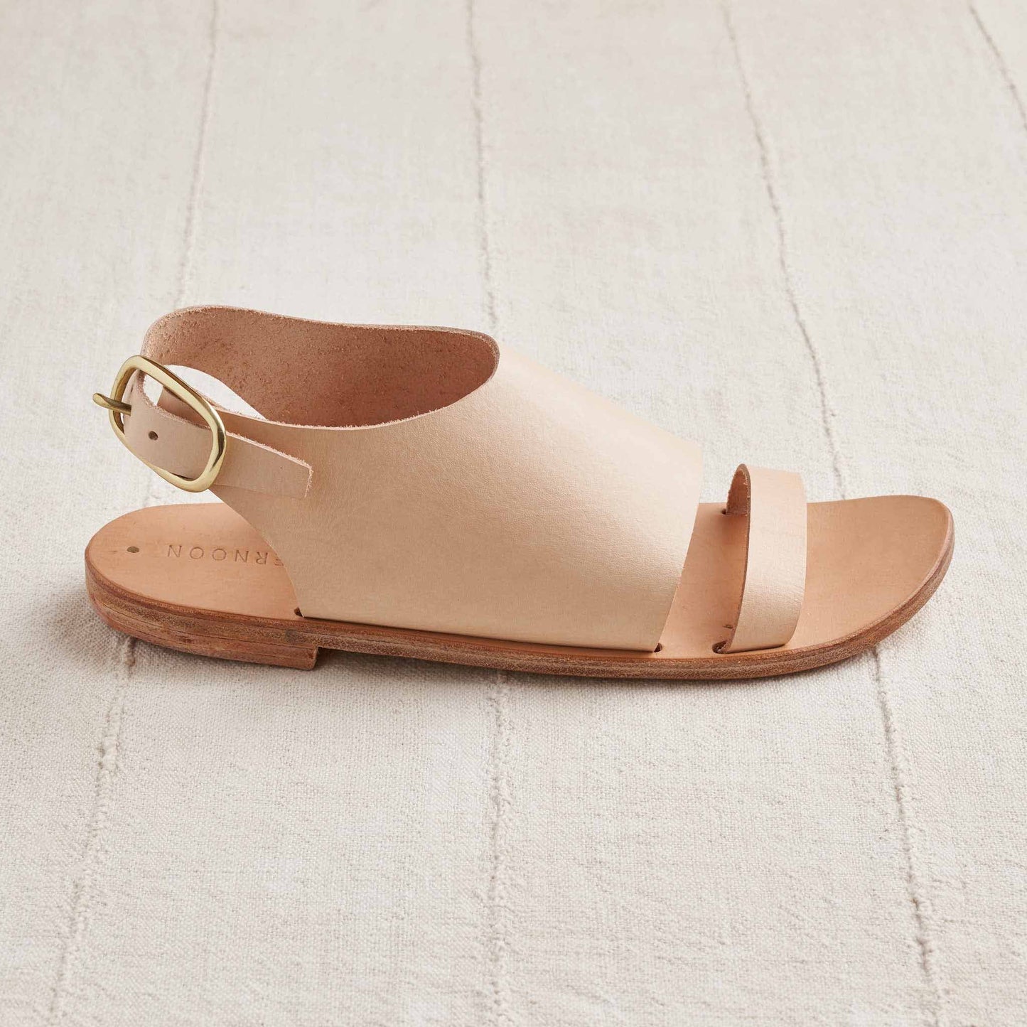 Canyon Sandal, Natural Vegetable Tanned Leather