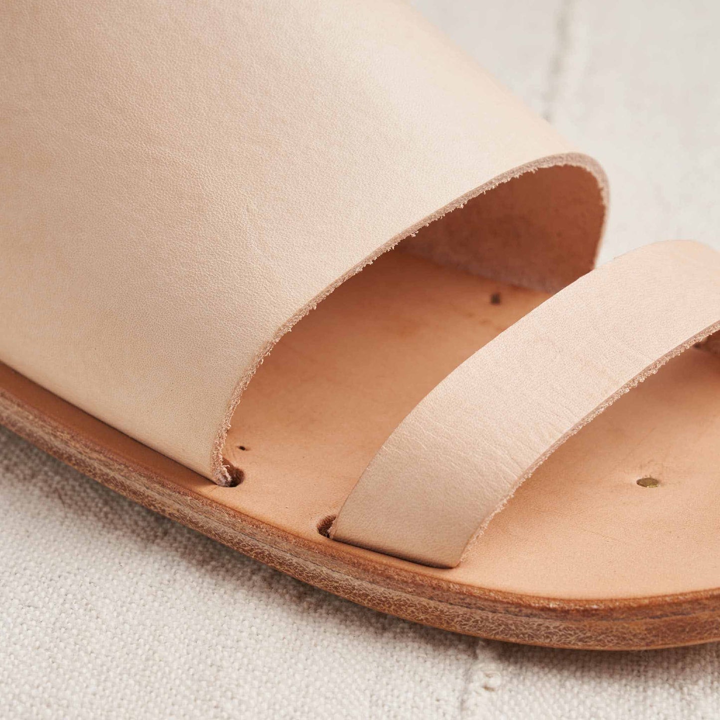 Canyon Sandal, Natural Vegetable Tanned Leather