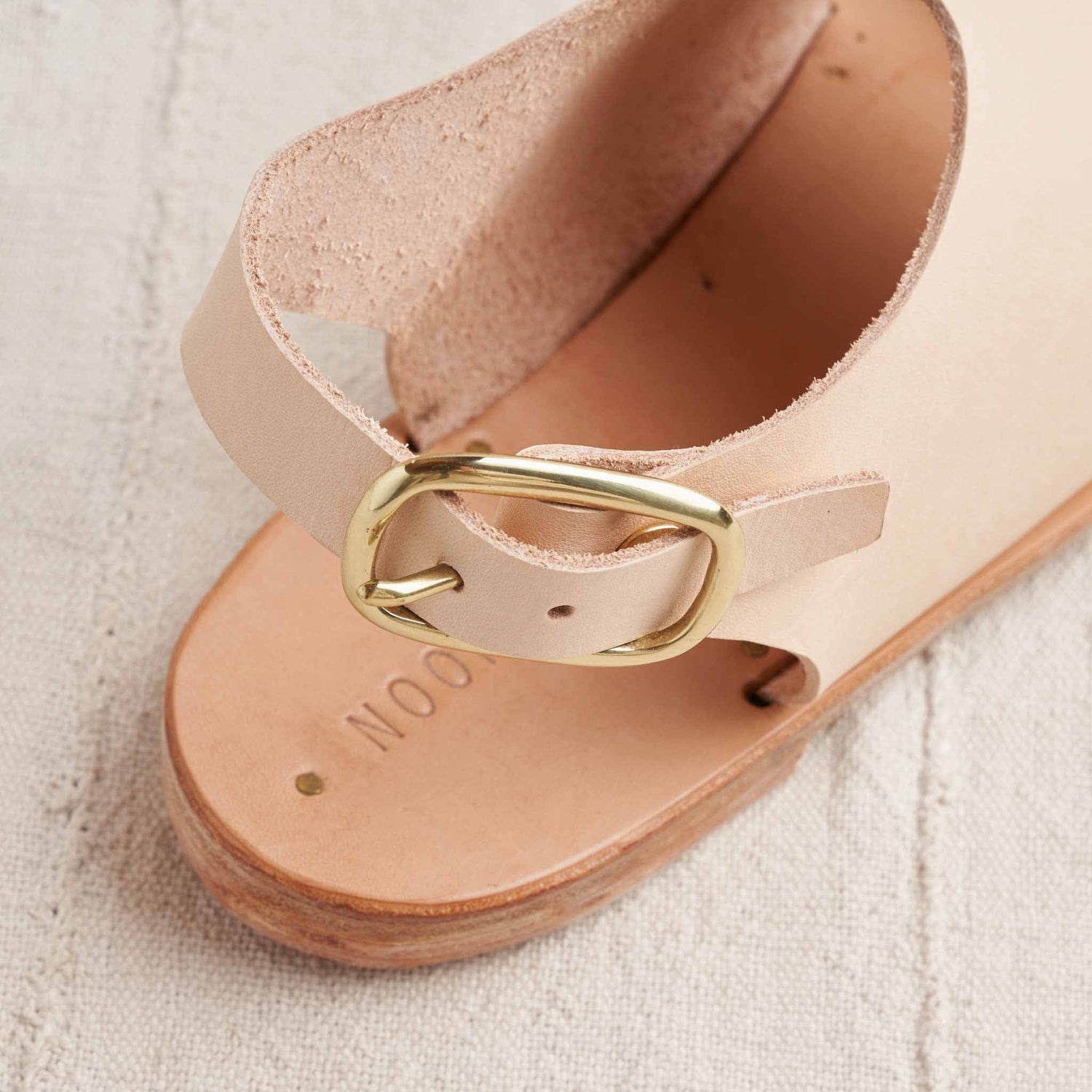 Canyon Sandal, Natural Vegetable Tanned Leather