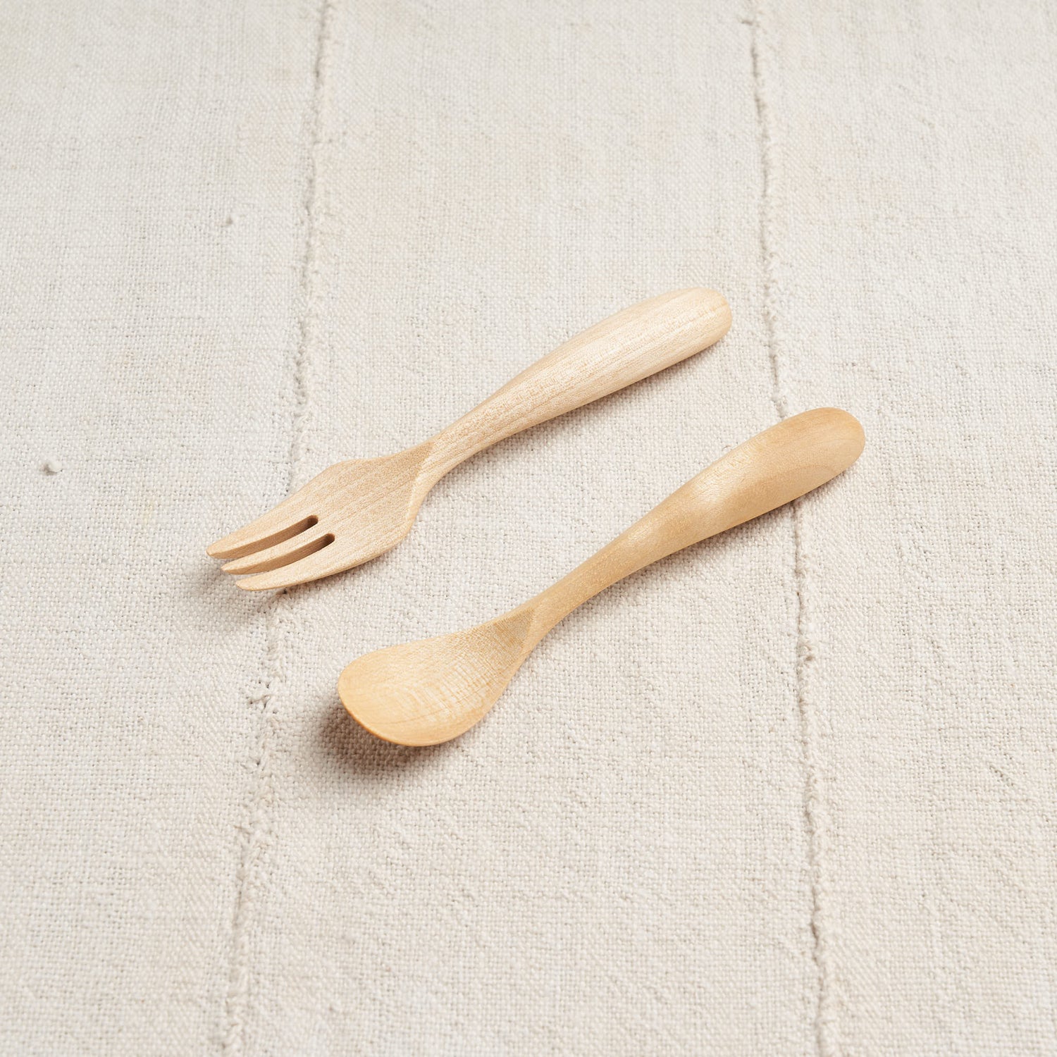 Natural Birchwood Baby Spoon