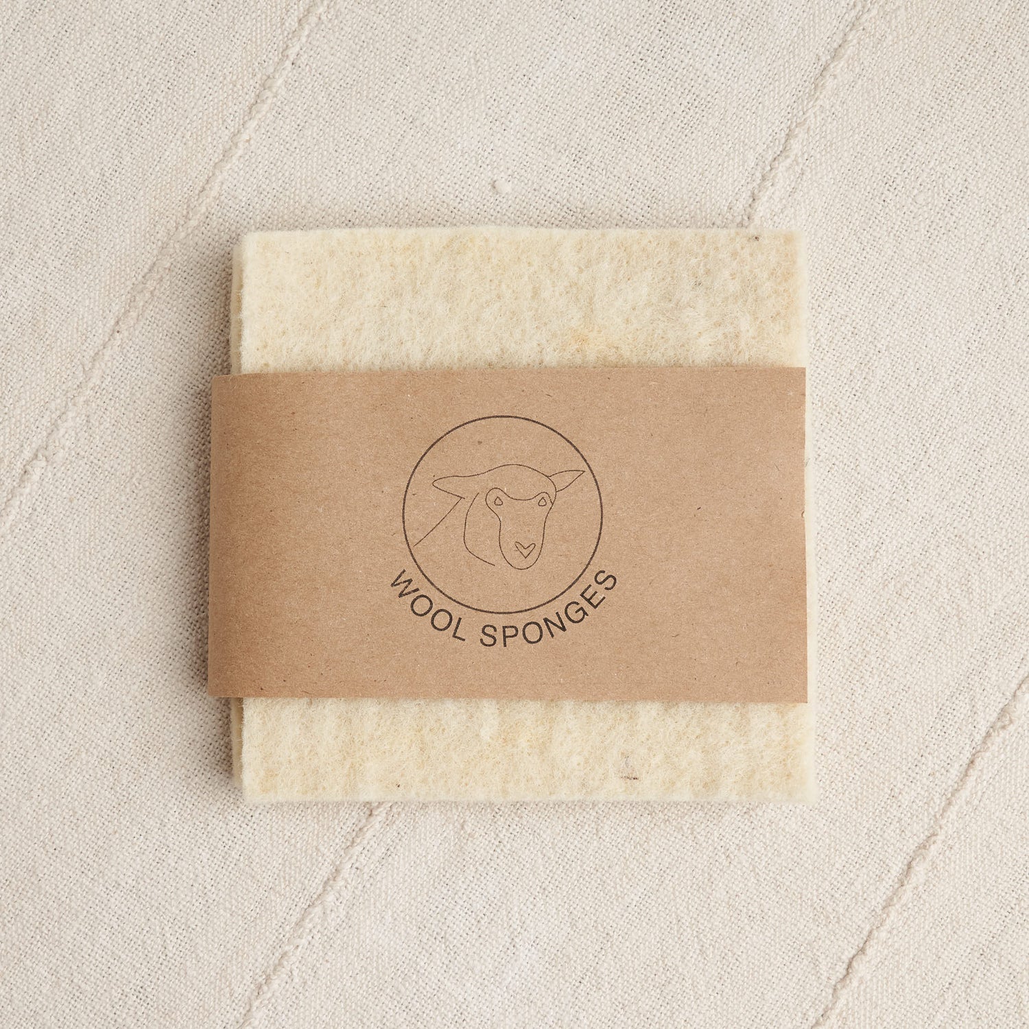 Climate Beneficial™ Wool Sponges, Cream
