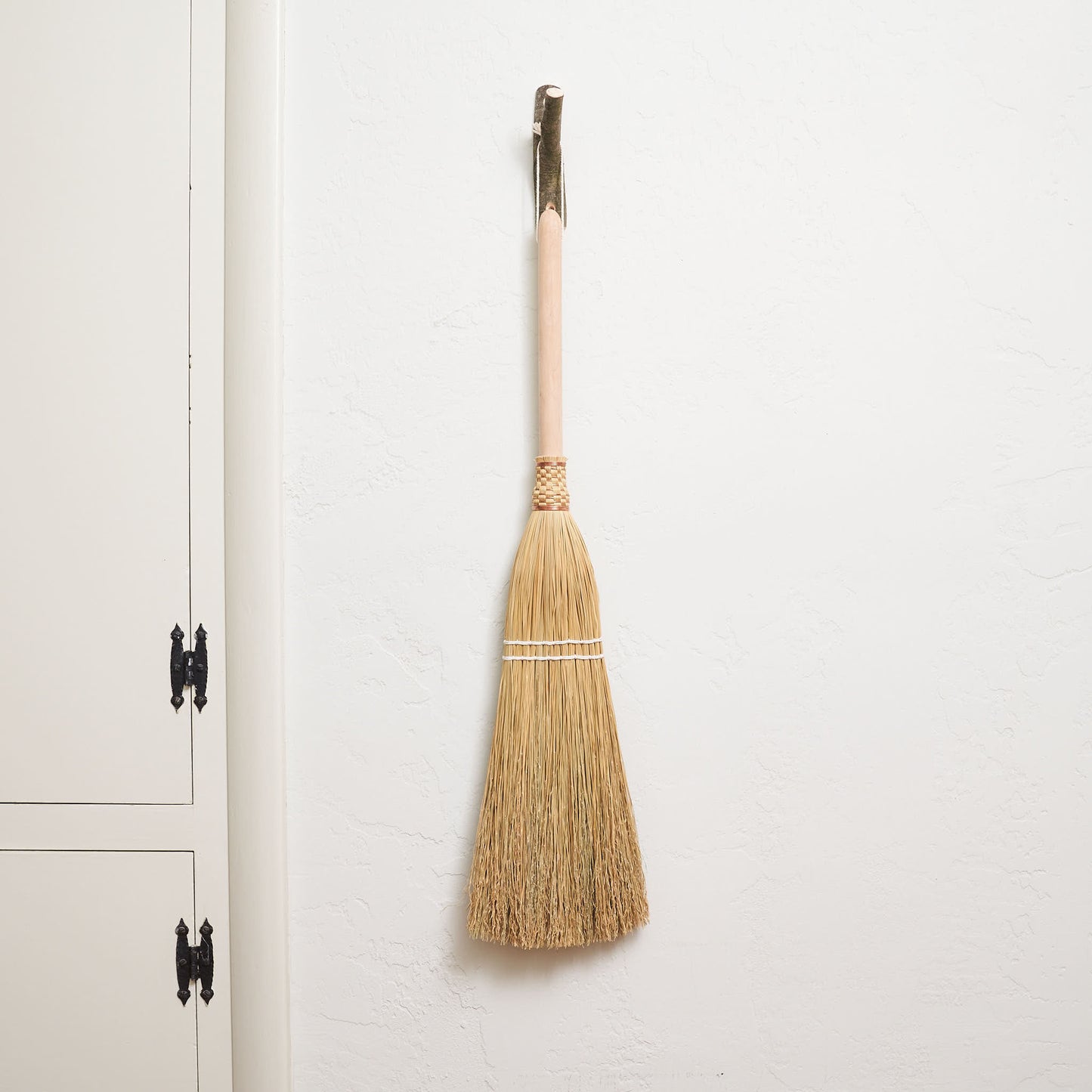 Shaker Broom, Natural Bristle
