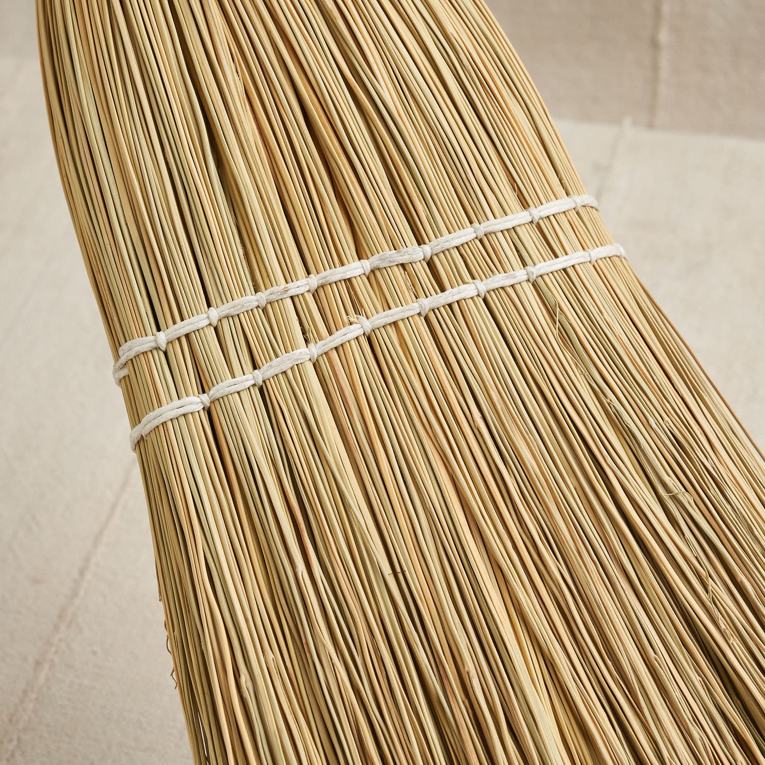 Shaker Broom, Natural Bristle
