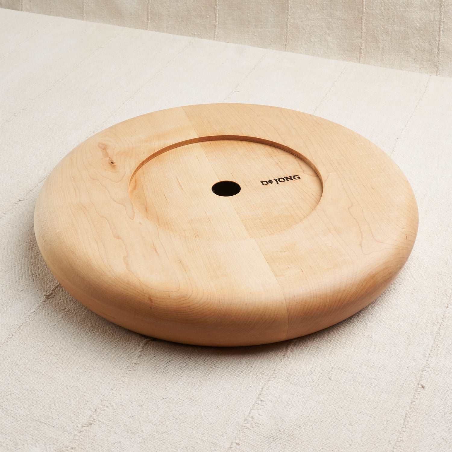 De JONG & Co.  Hand-Turned Fruit Bowl in Natural Maple – Housework