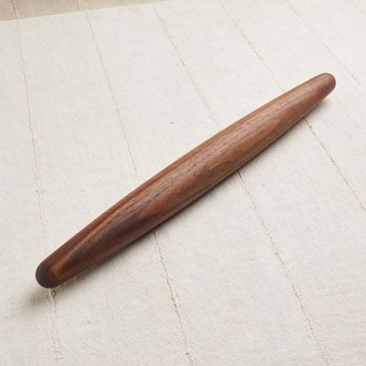 Tapered Rolling Pin, Natural Walnut