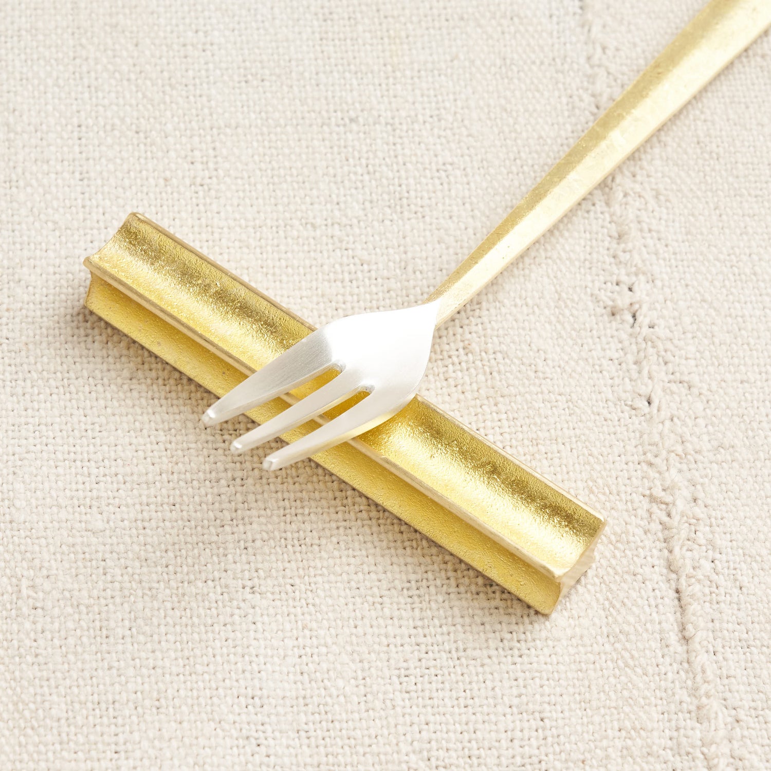 Shooting Star Solid Brass Cutlery Rest Set