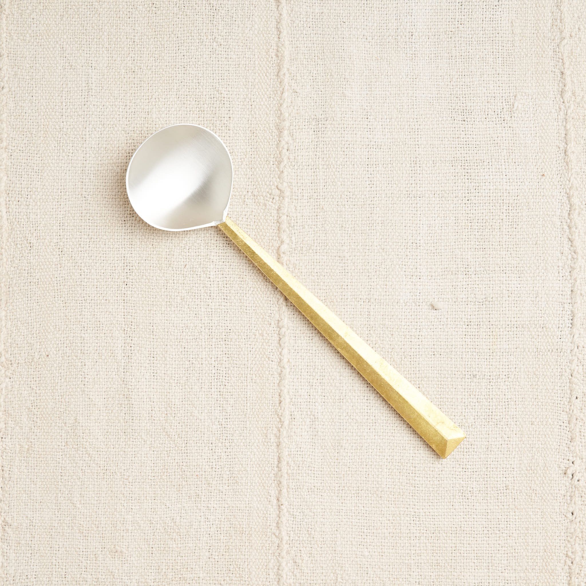 Futagami | Silver Plated Brass Ihada Spoon – Housework
