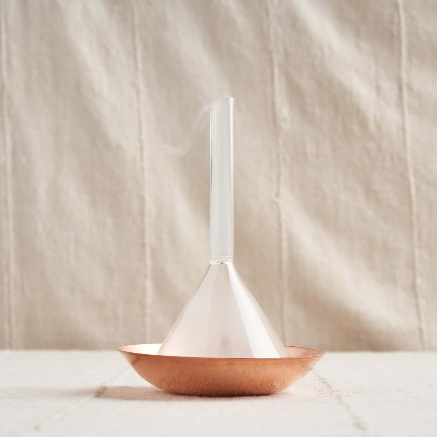 Glass Funnel Incense Burner